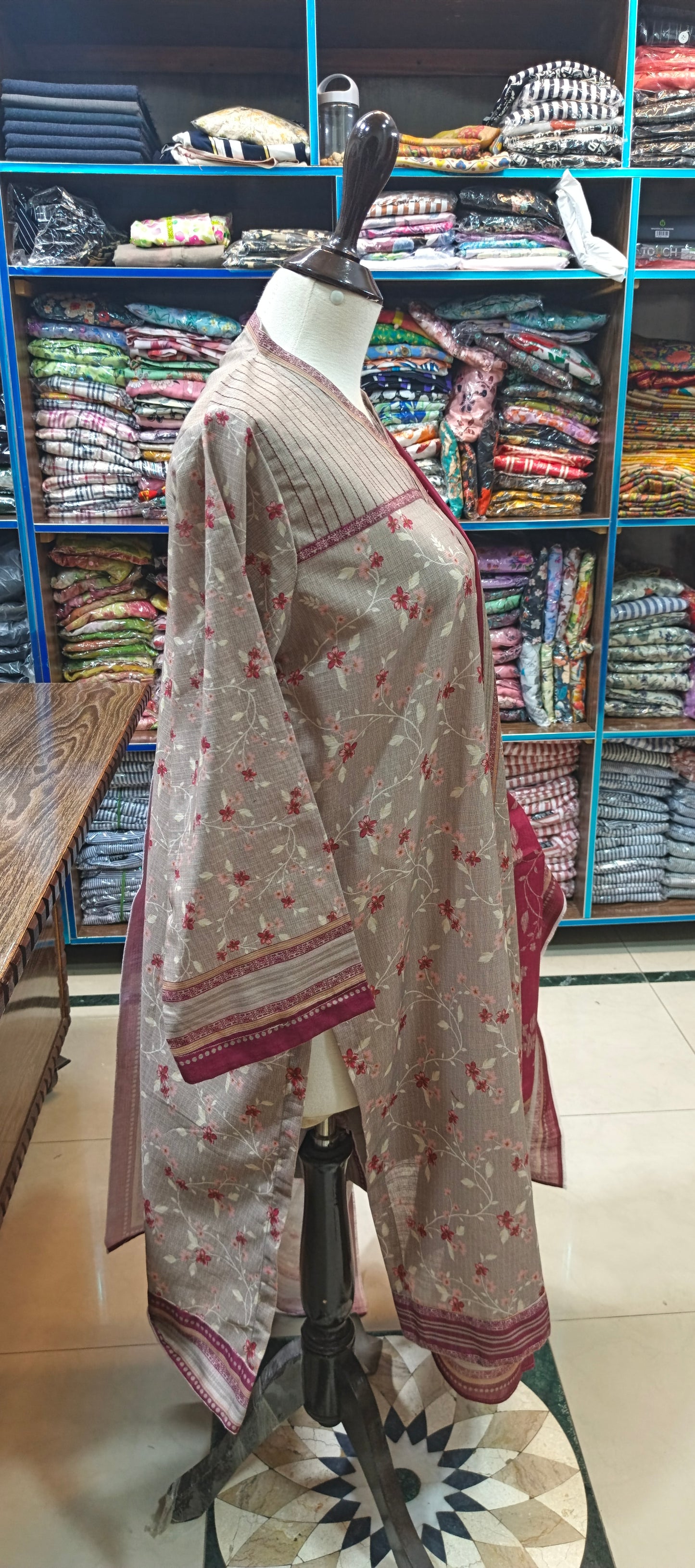 Bin saeed khaddar shalwar kameez 3 pc