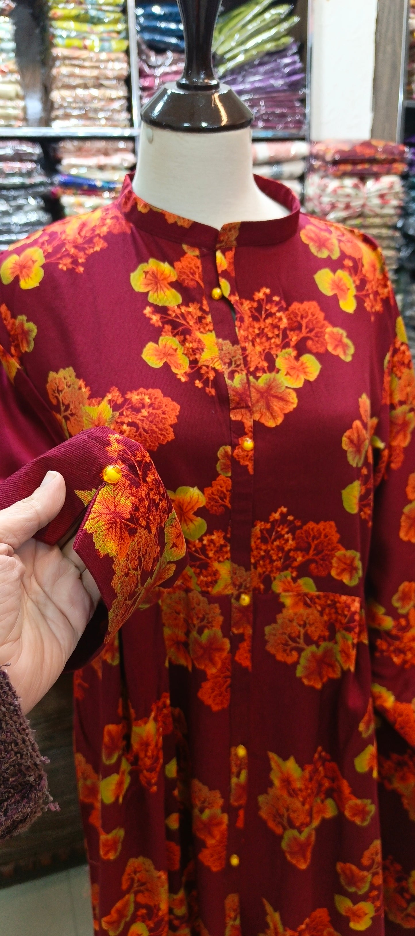 Marina long frock set