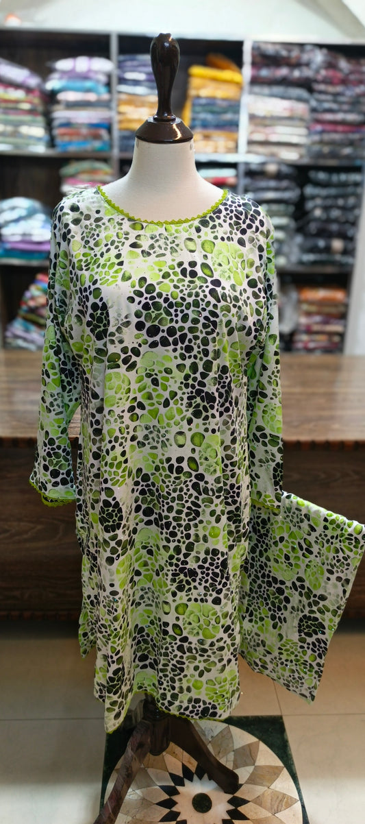 Mukesh linen shalwar kameez