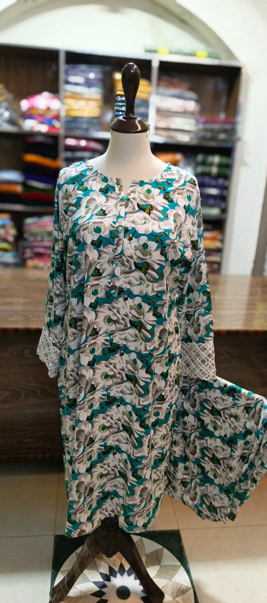 Linen shalwar kameez