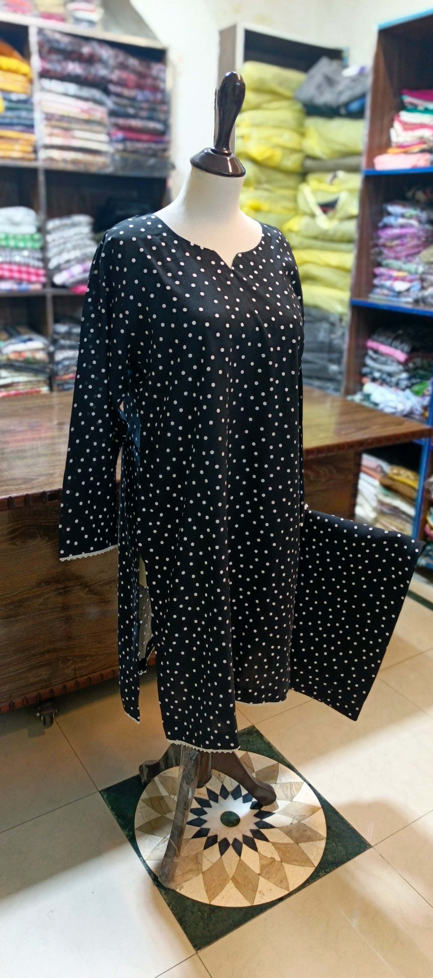 Linen shalwar kameez