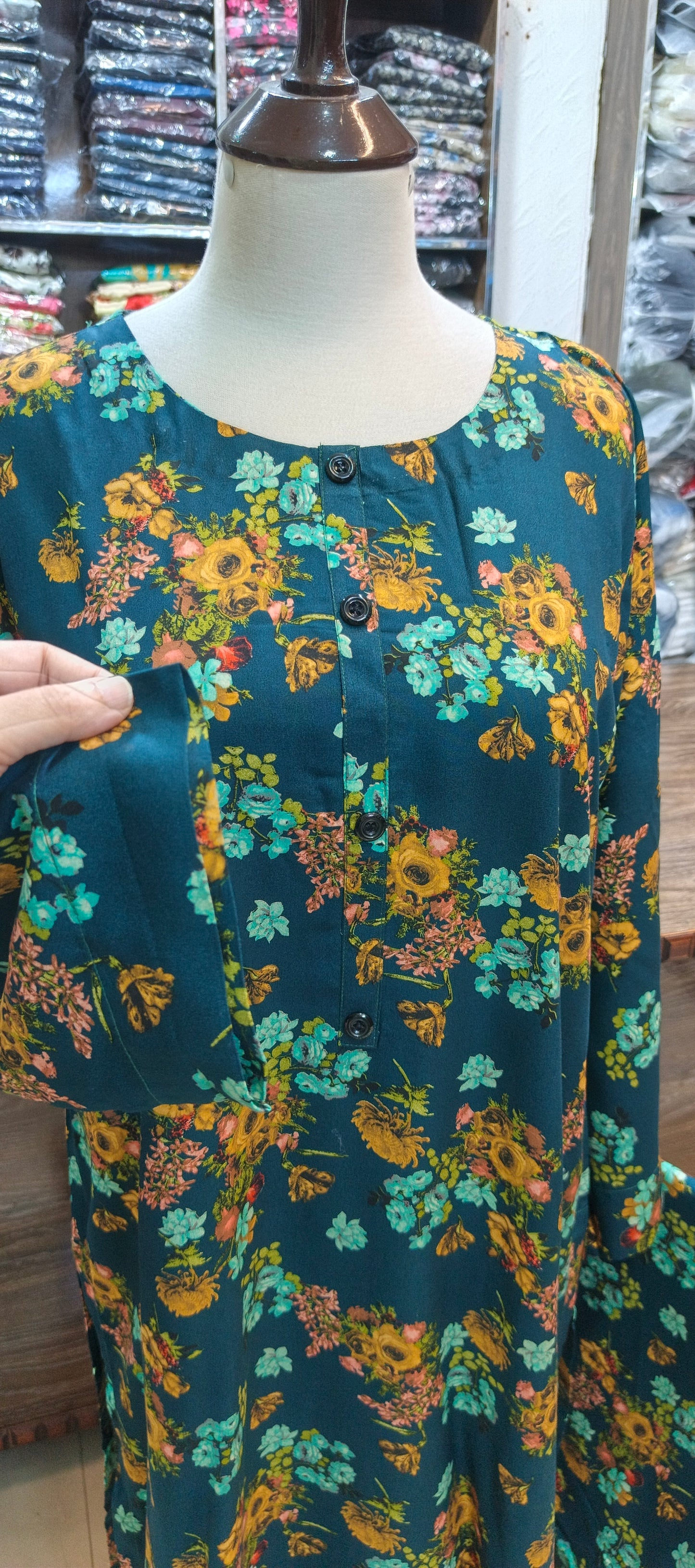 Linen shalwar kameez