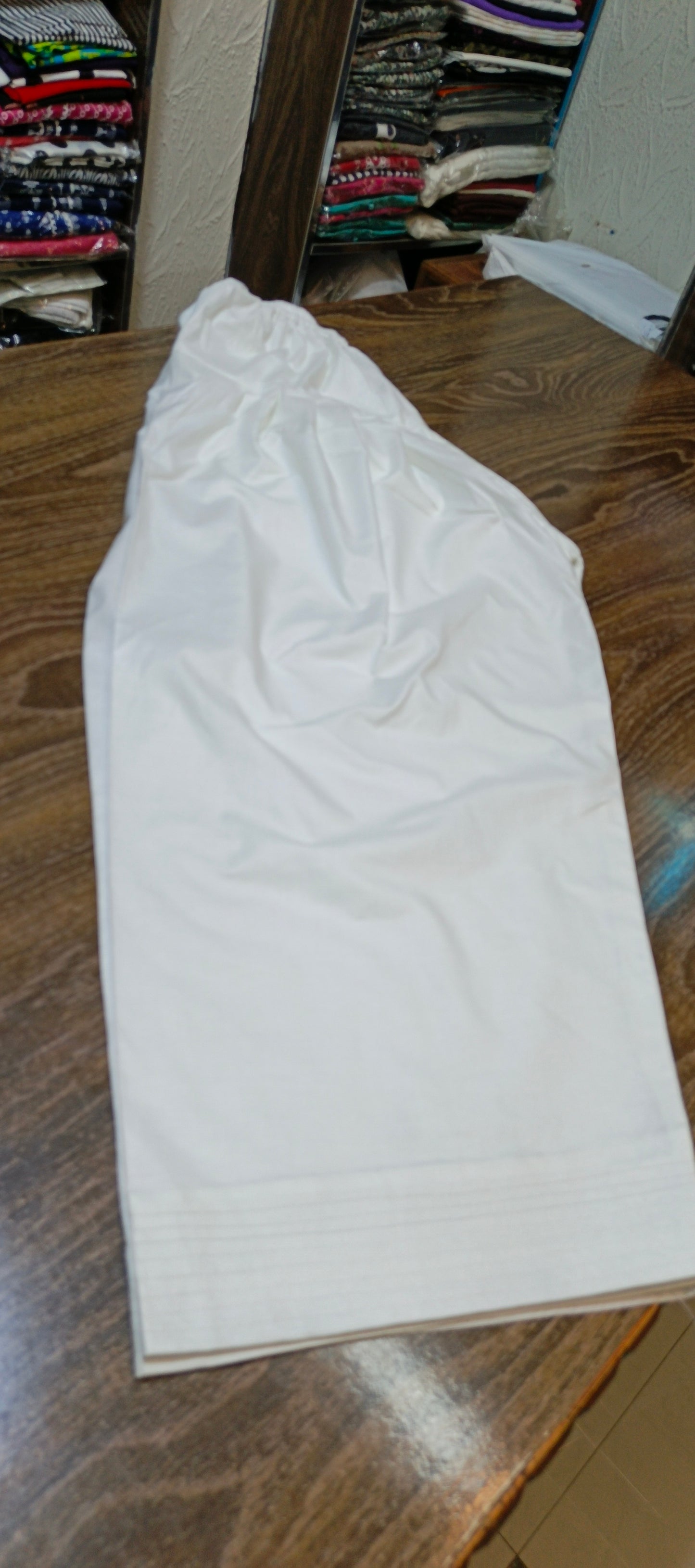 Farshi shalwar white