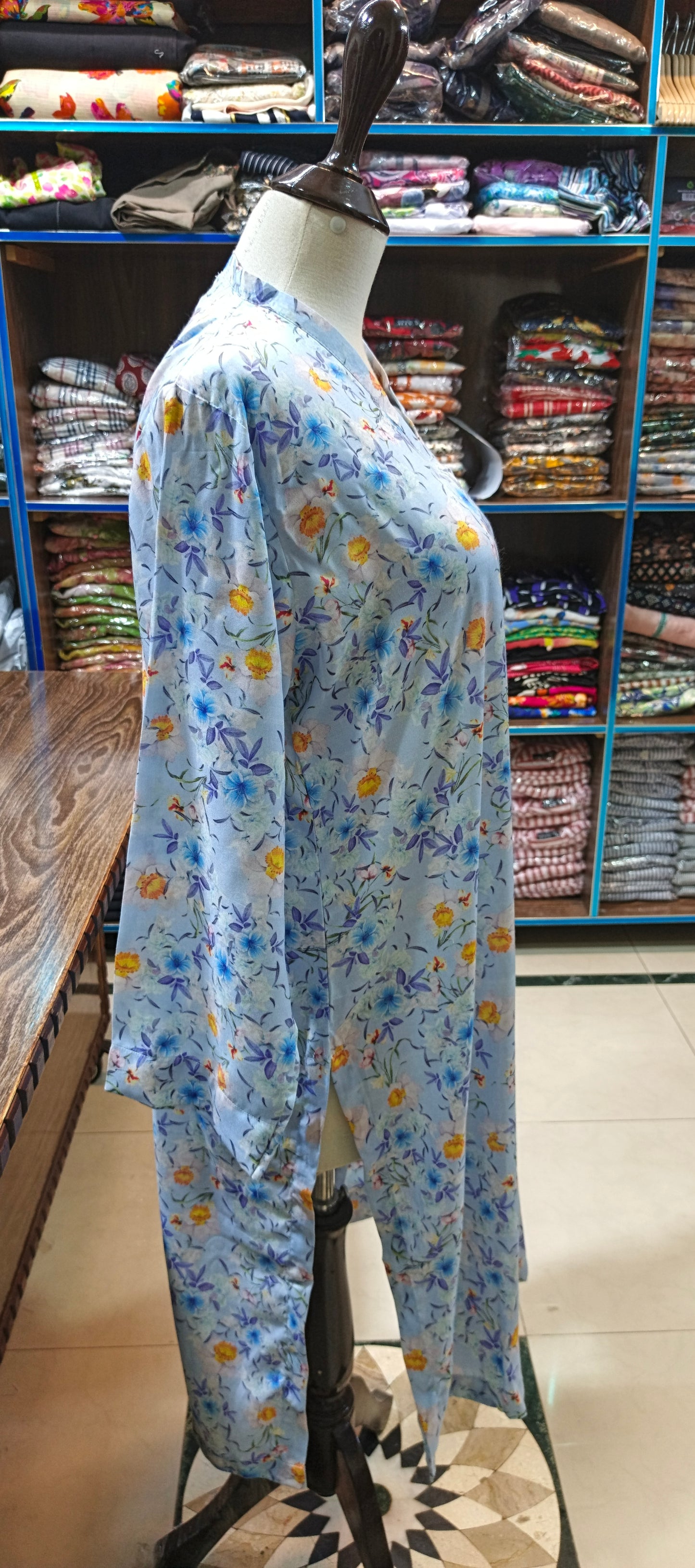 Linen shalwar kameez