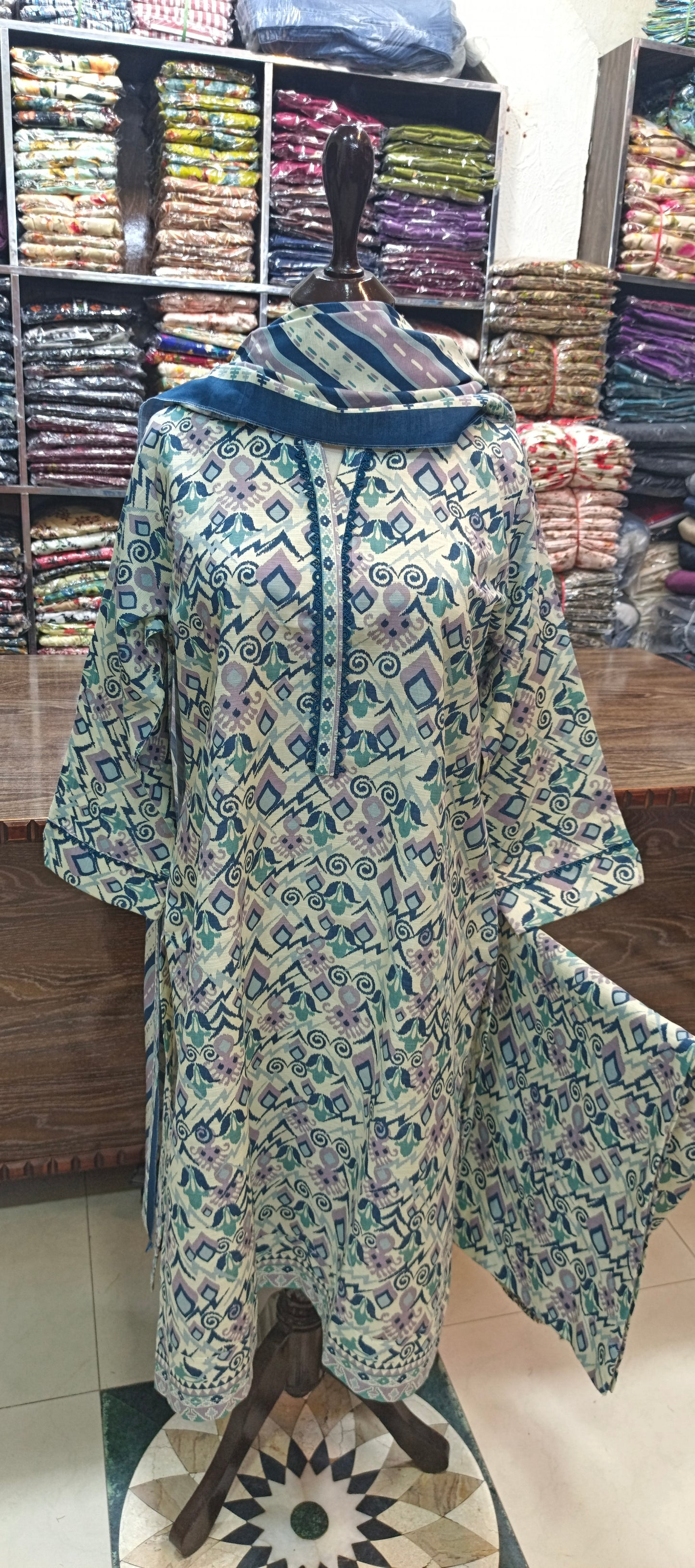 Bin saeed khaddar shirt trouser