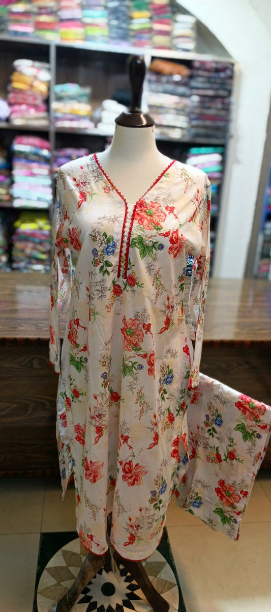 Farshi shalwar kameez 2 pc