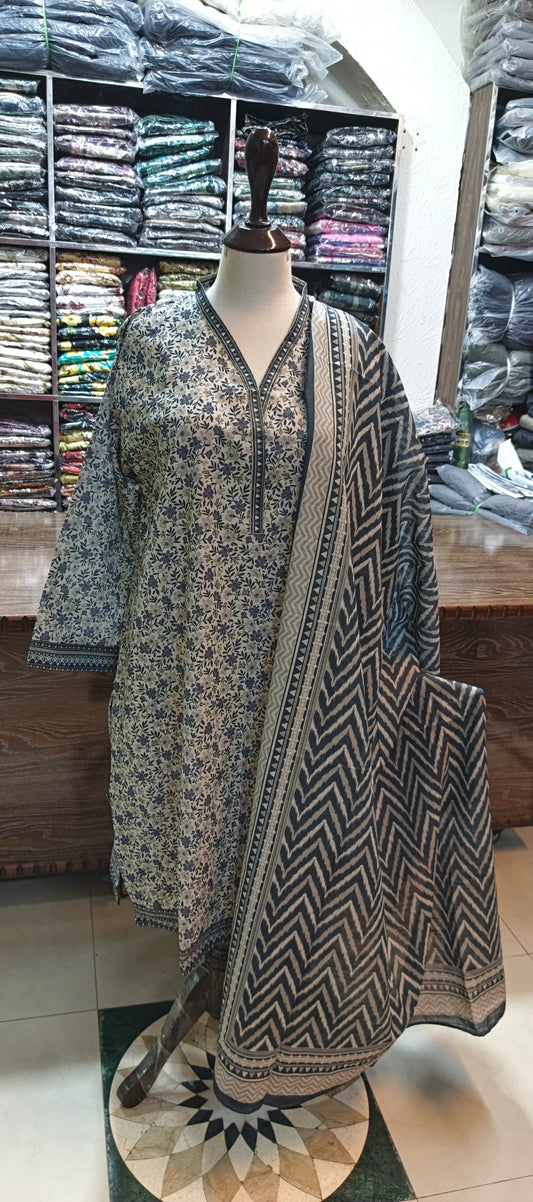 Bin saeed khaddar shalwar kameez 3 c