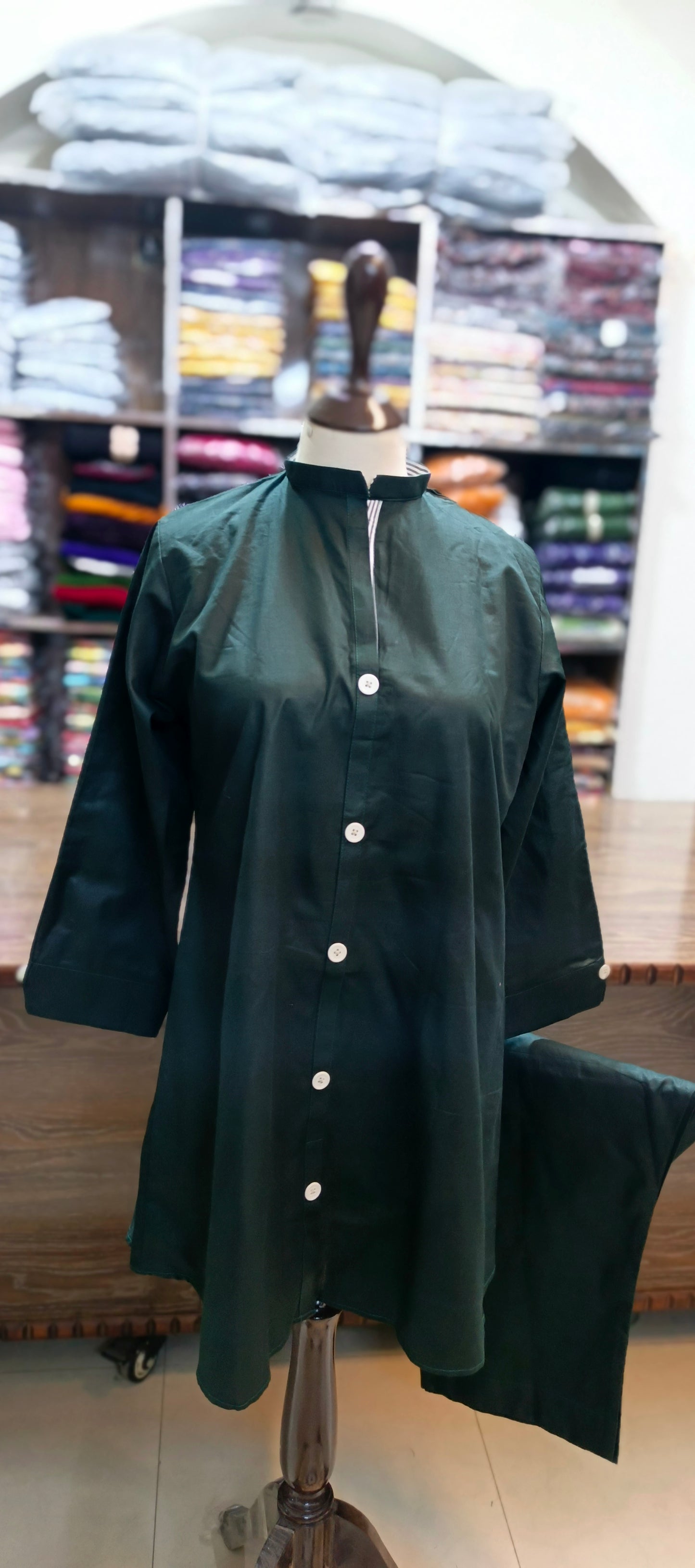 Bin saeed khaddar short co ord set