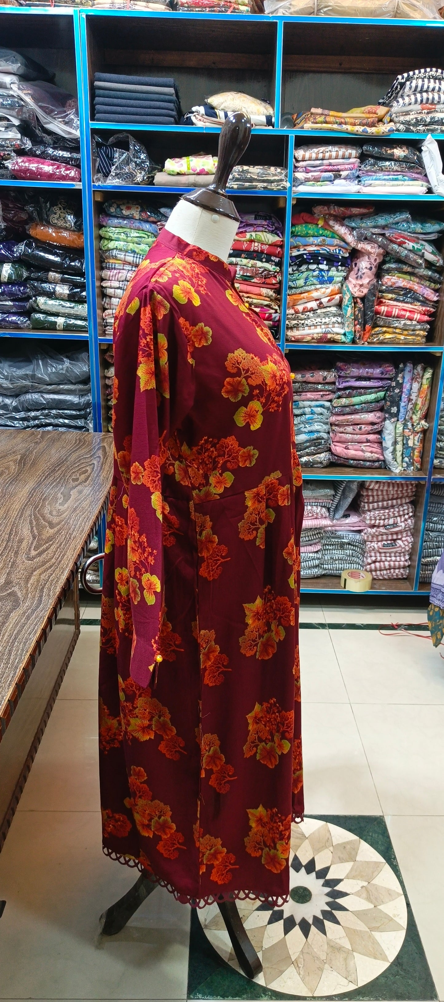 Marina long frock set