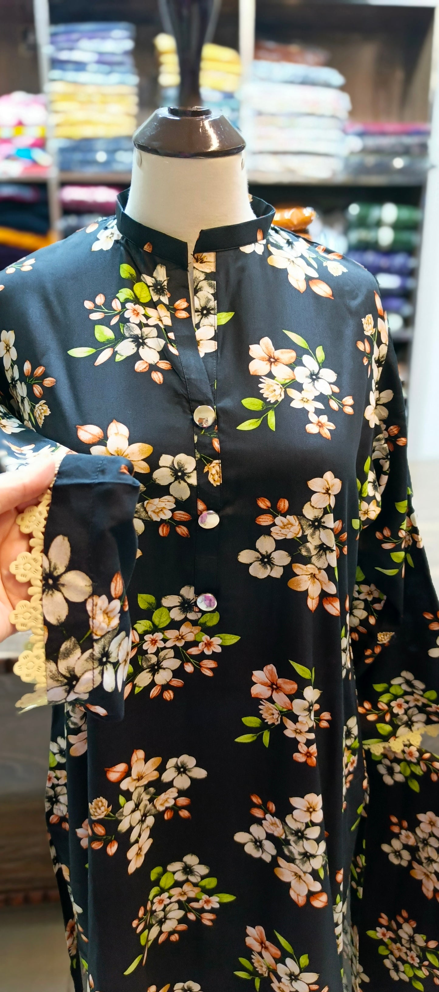 Linen shalwar kameez
