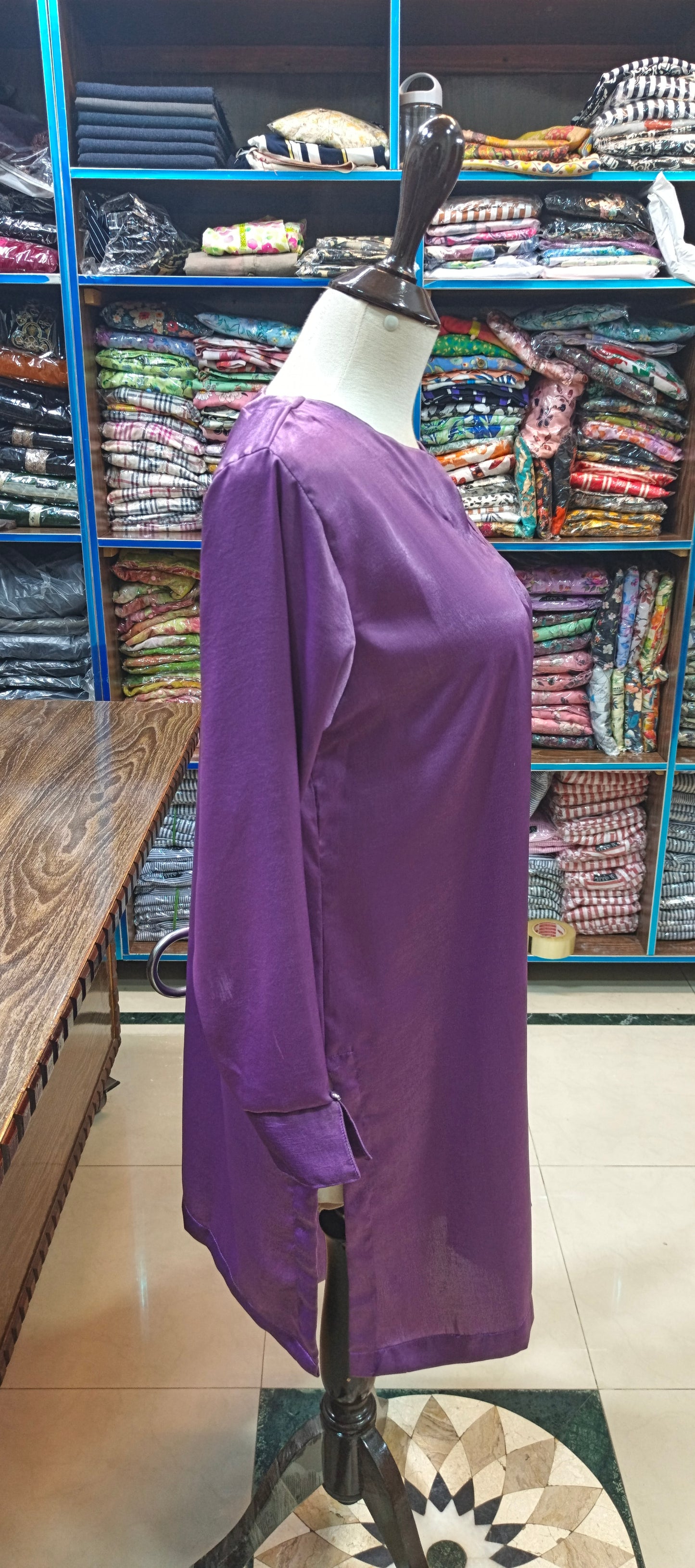 Velvet silk short co ord set 2 pc