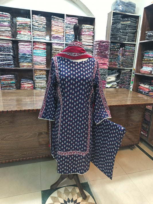 Bin saeed premium lawn stiched 2 pc nvrd