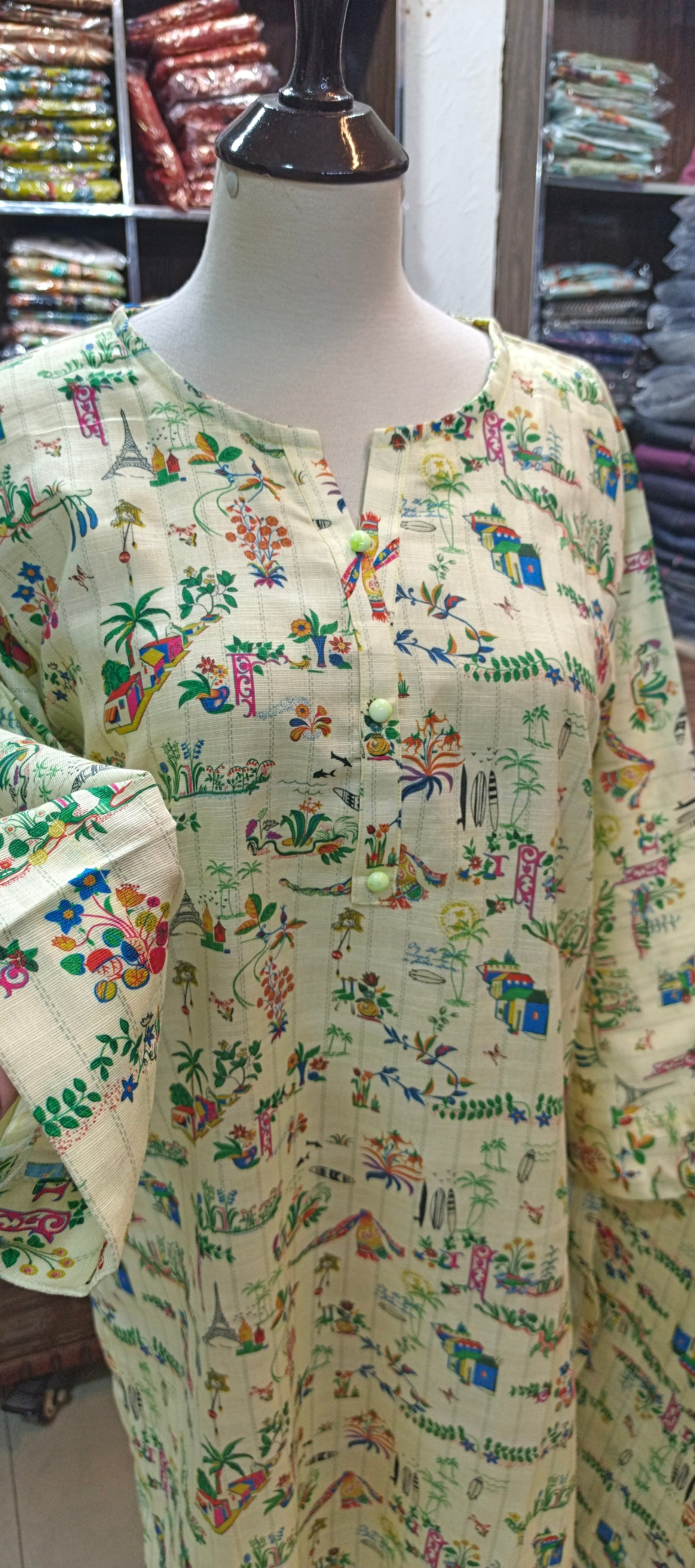 Khaddar shalwar kameez stiched 2 pc