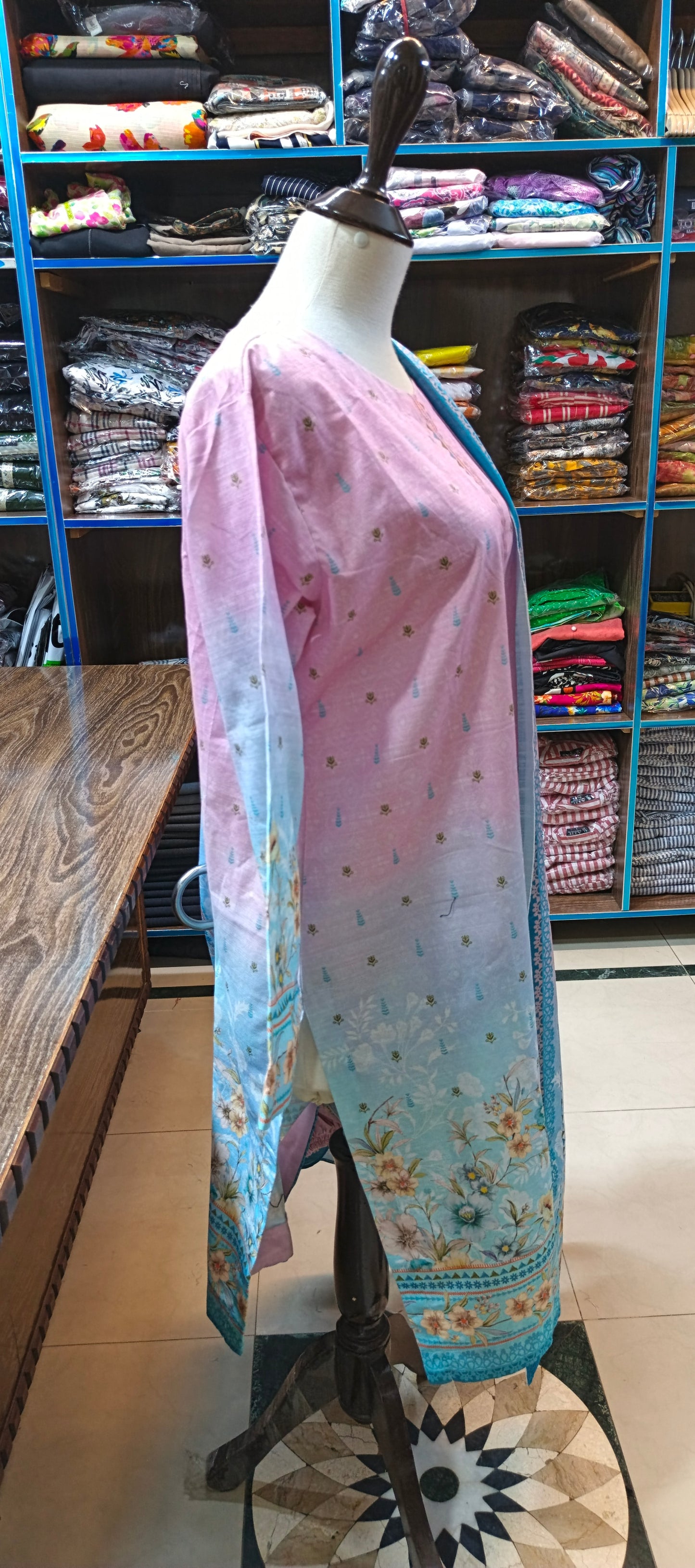 Bin saeed khaddar shalwar kameez 3 pc