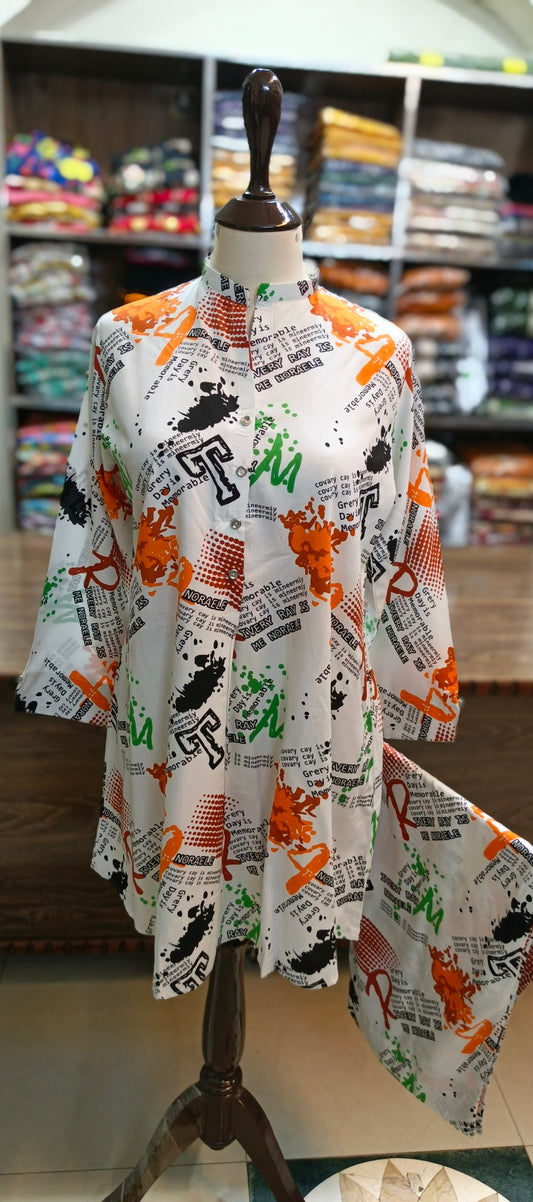 Linen short co ord set