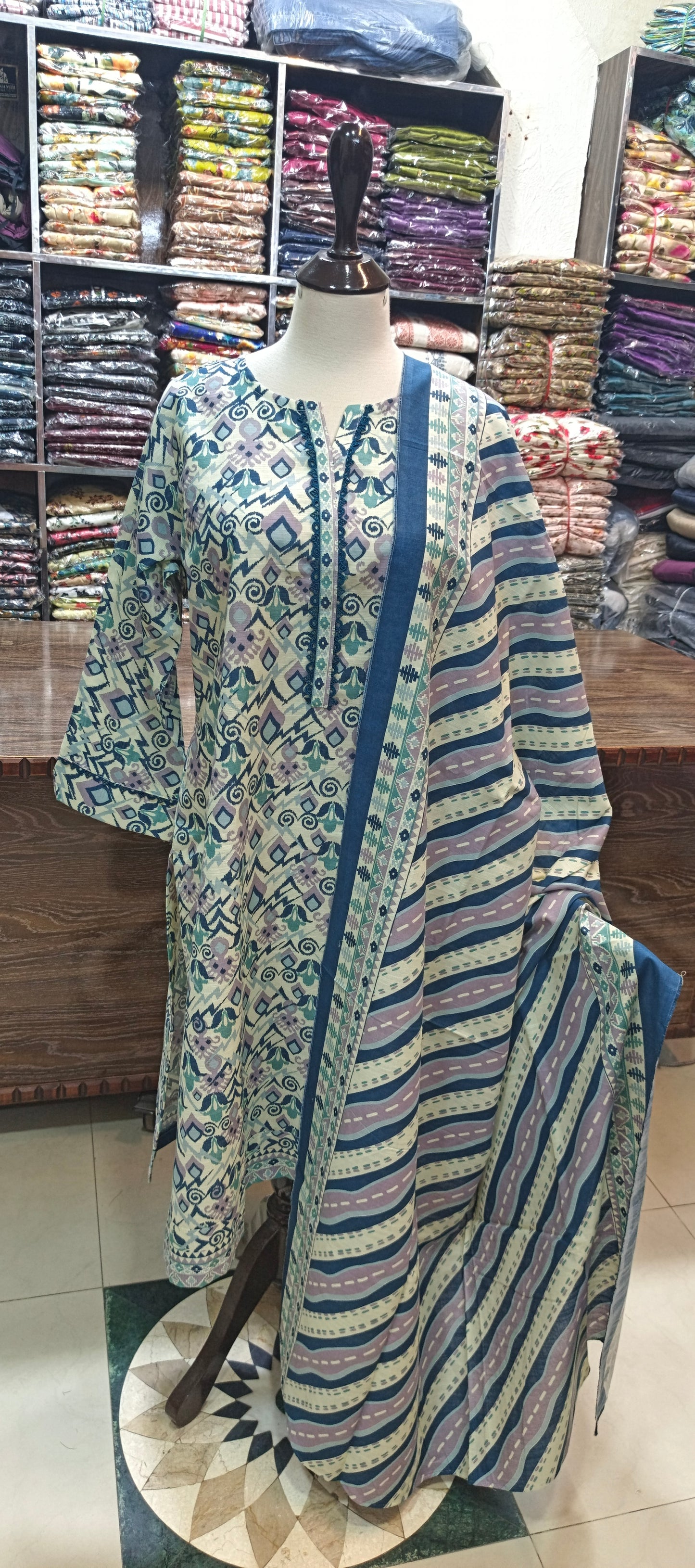 Bin saeed khaddar shirt trouser