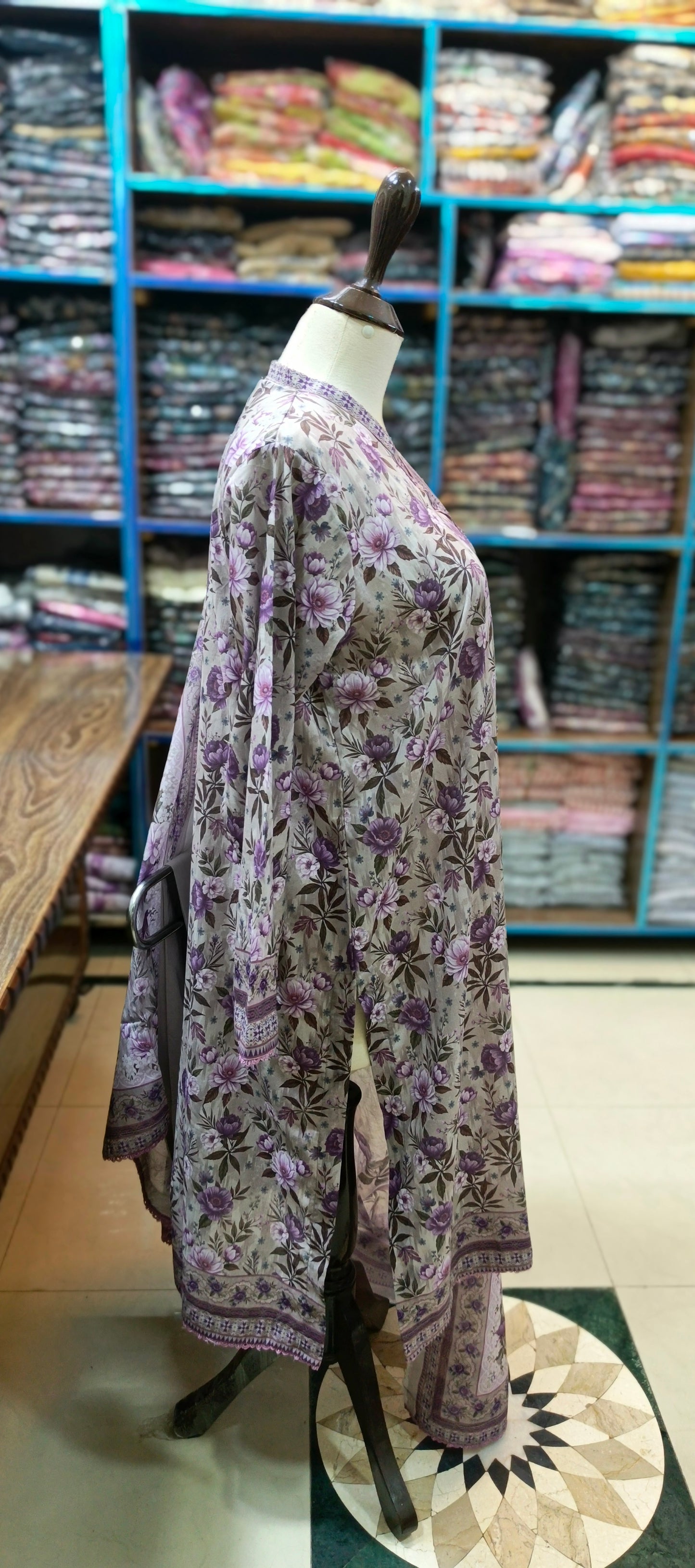 Bin saeed shalwar kameez stiched 3 pc gremov
