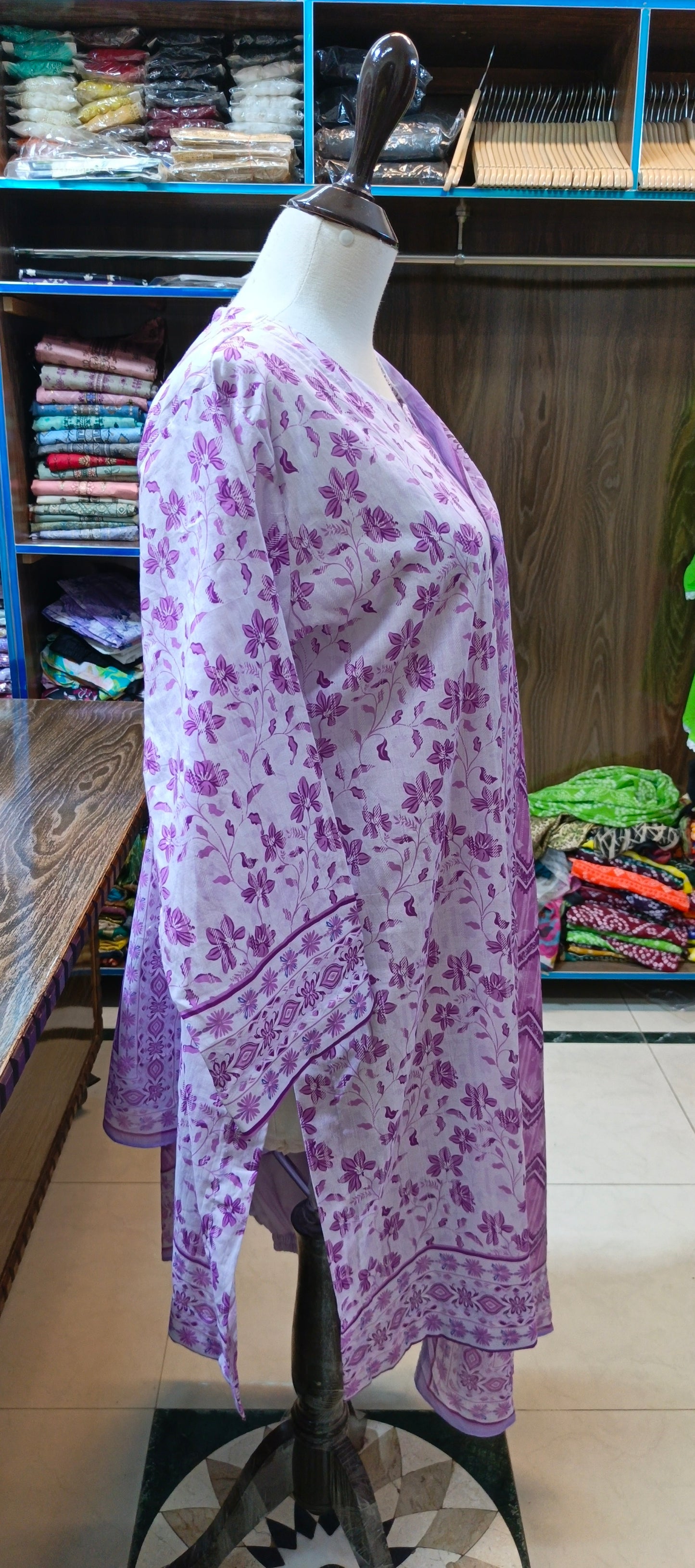 Safina premium lawn farshi shalwar 3 pc