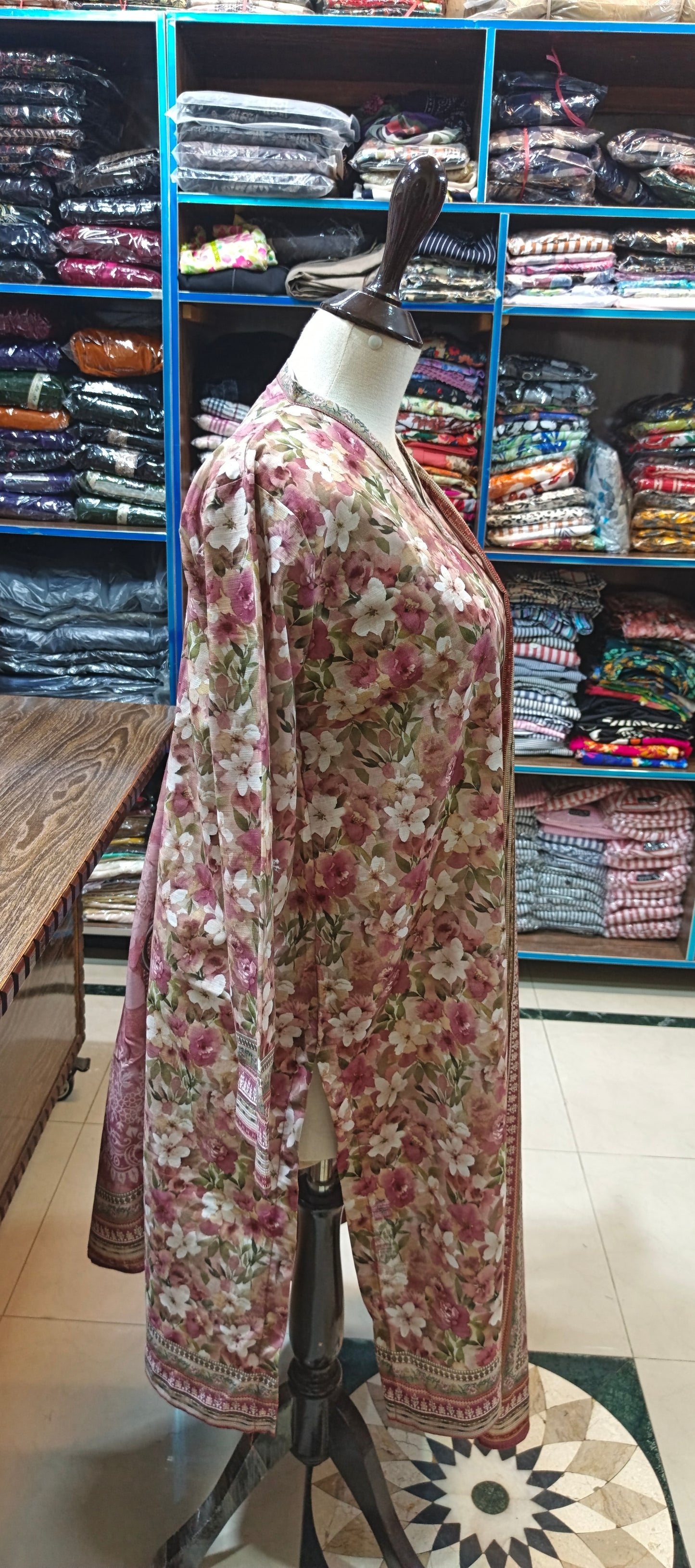 Bin Saeed khaddar shalwar kameez 3 pc