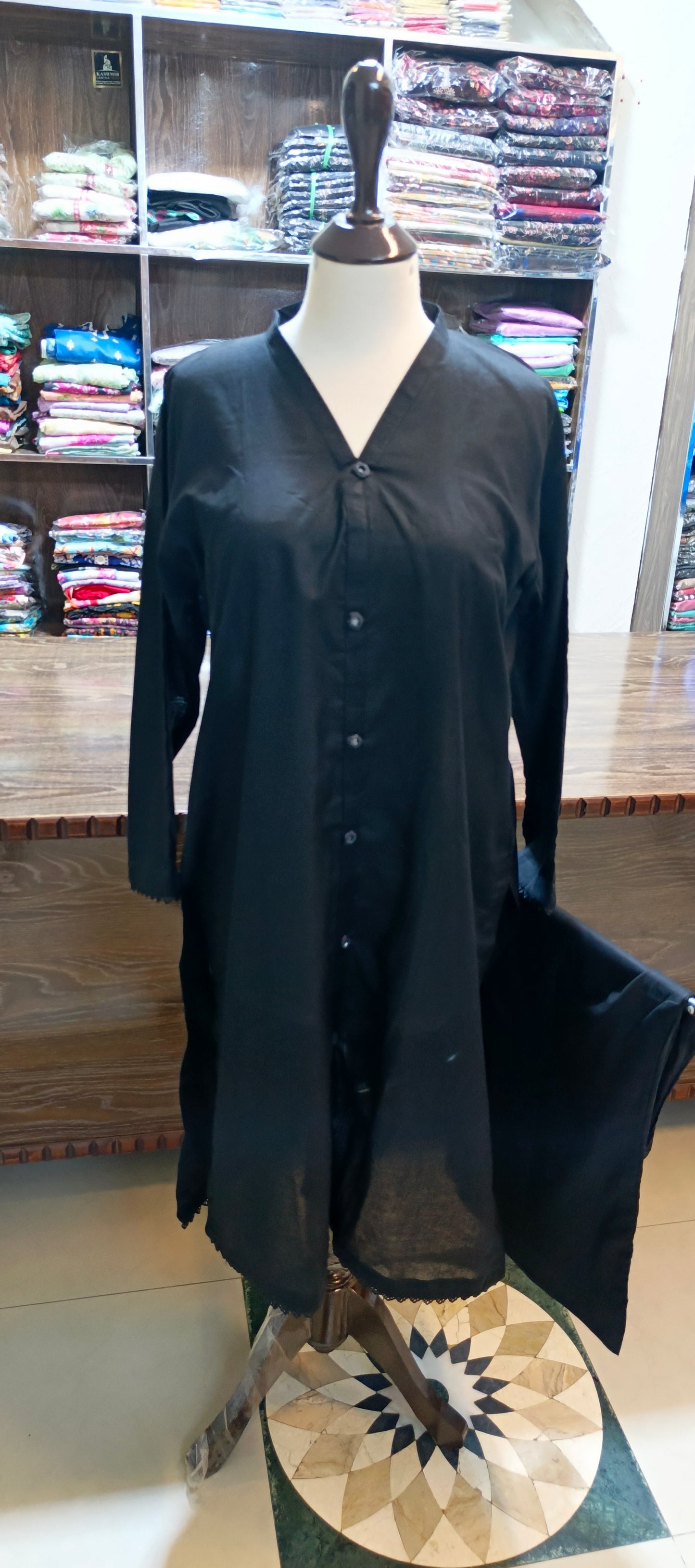 Solid pure cotton co Ord set