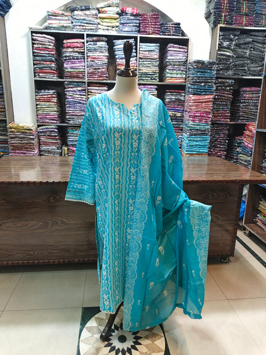 Bin saeed premium lawn stiched shirt trouser 3pc Frcrm