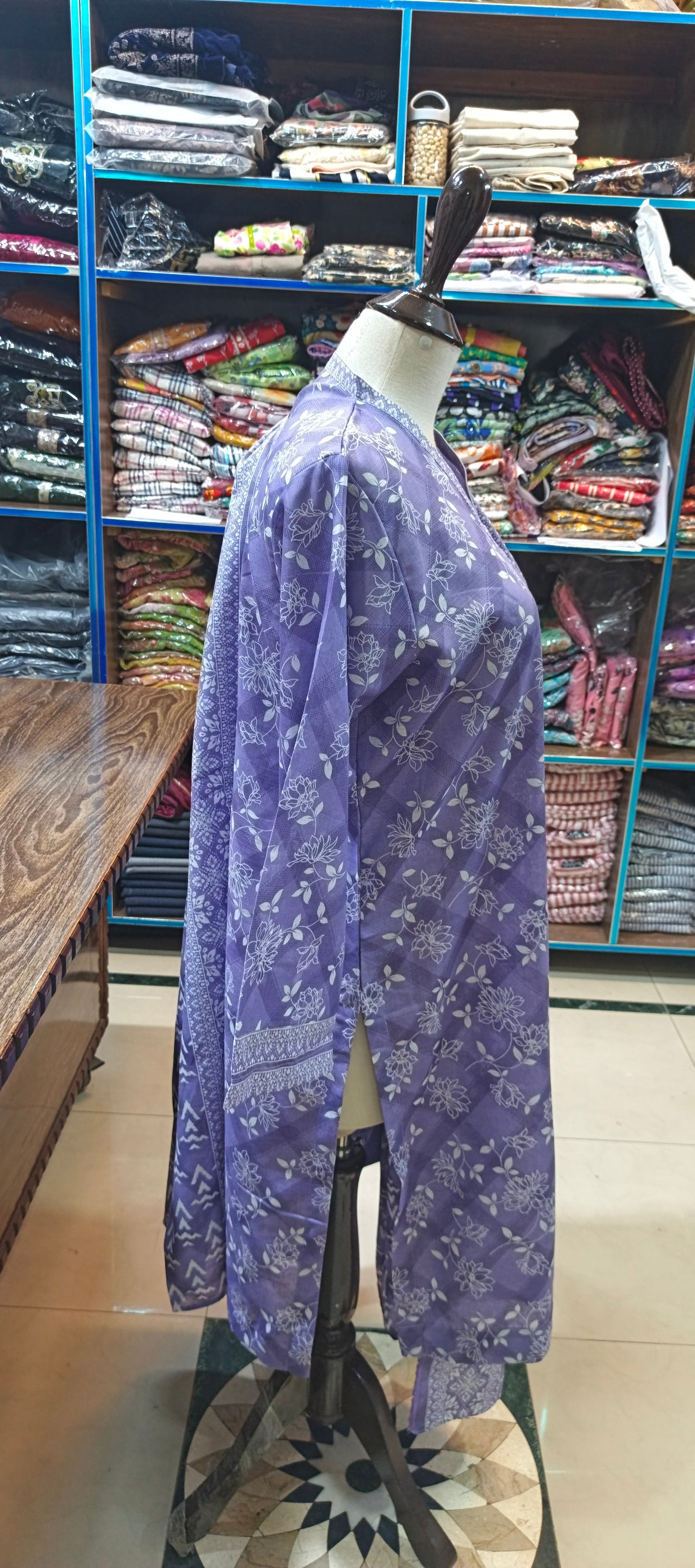 Safina khaddar stiched shirt trouser 3 pc