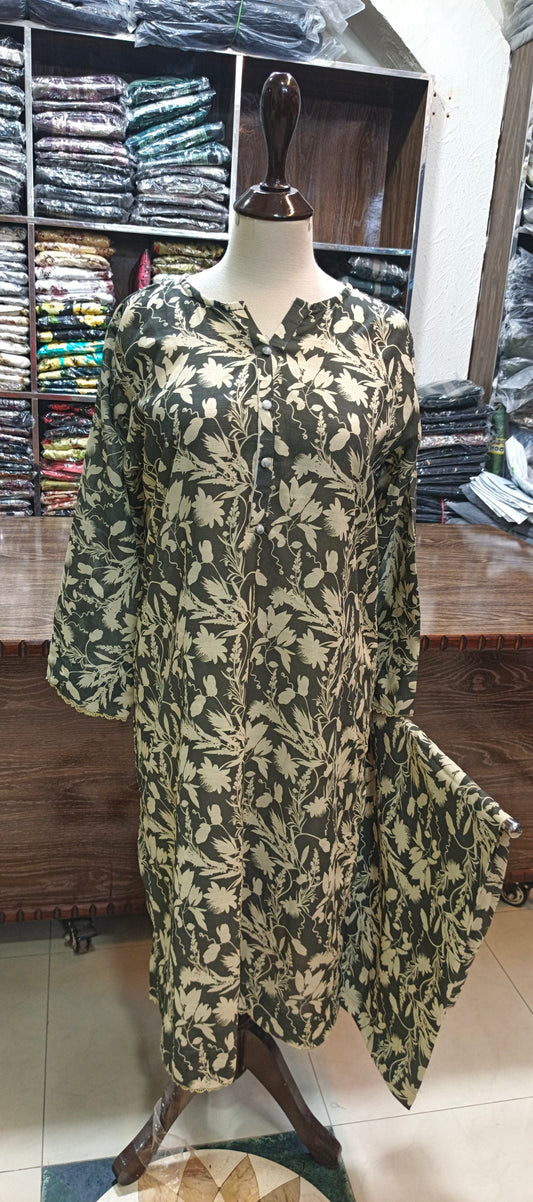 Khaddar shalwar kameez stiched 2pc