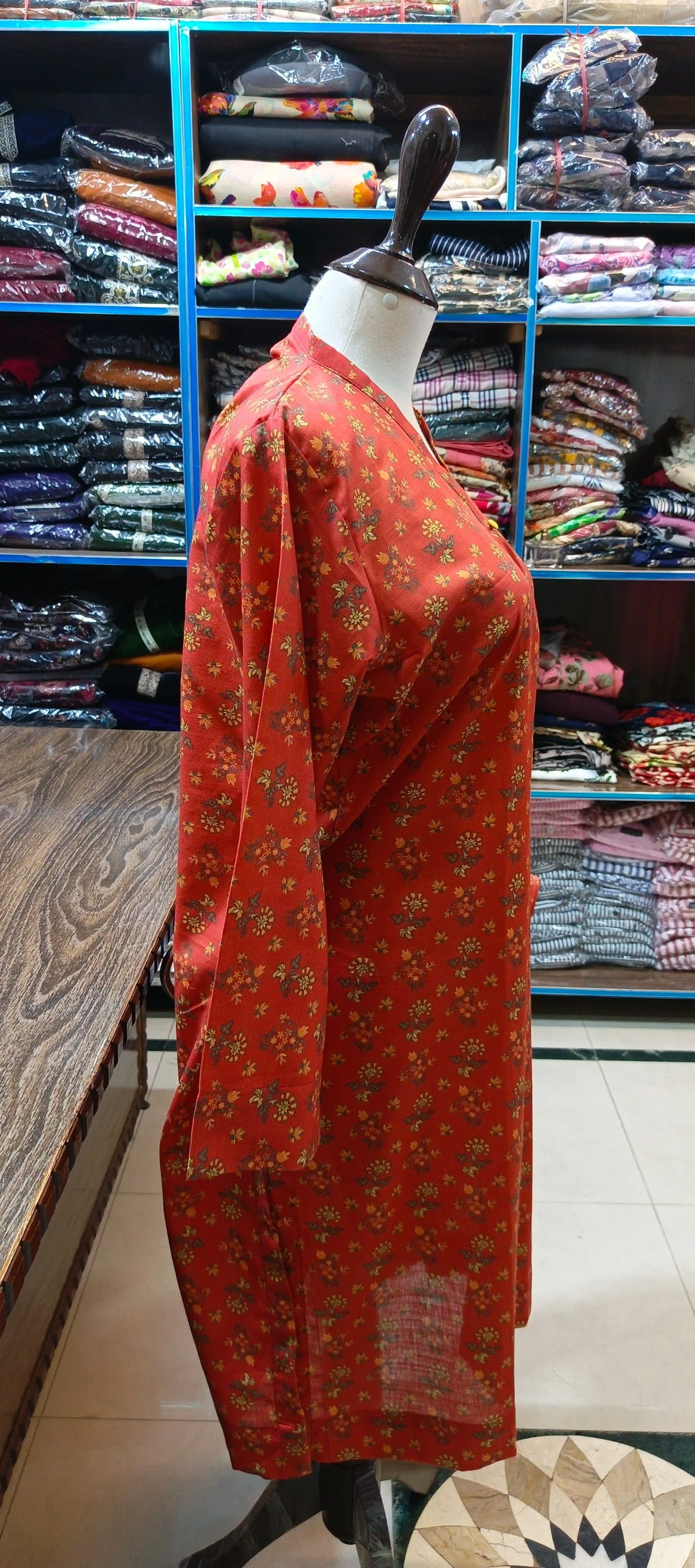 Khaddar shalwar kameez stiched 2 pc