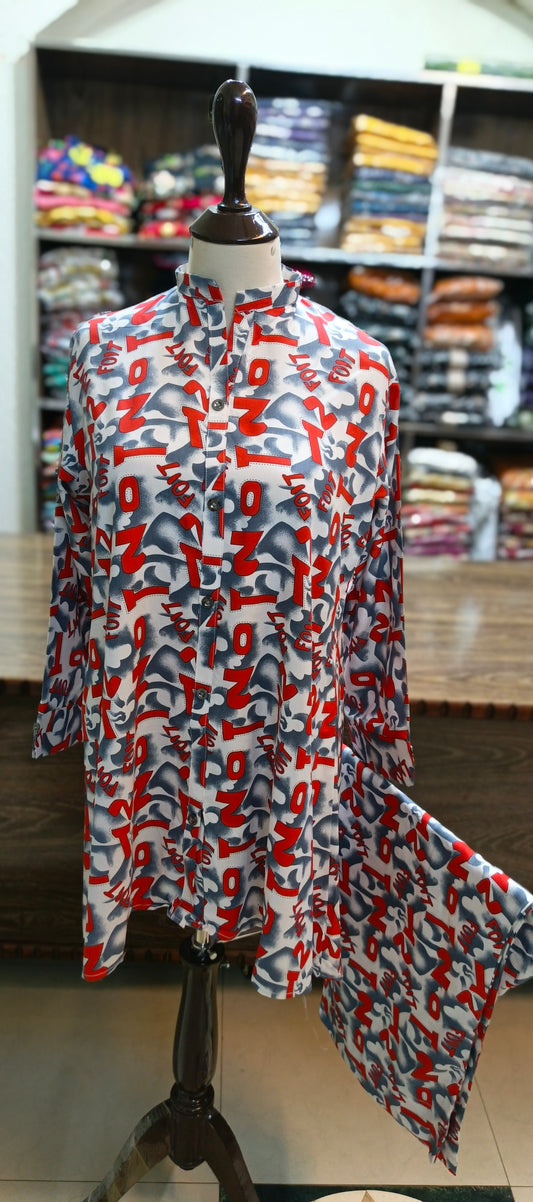 Linen short co ord set