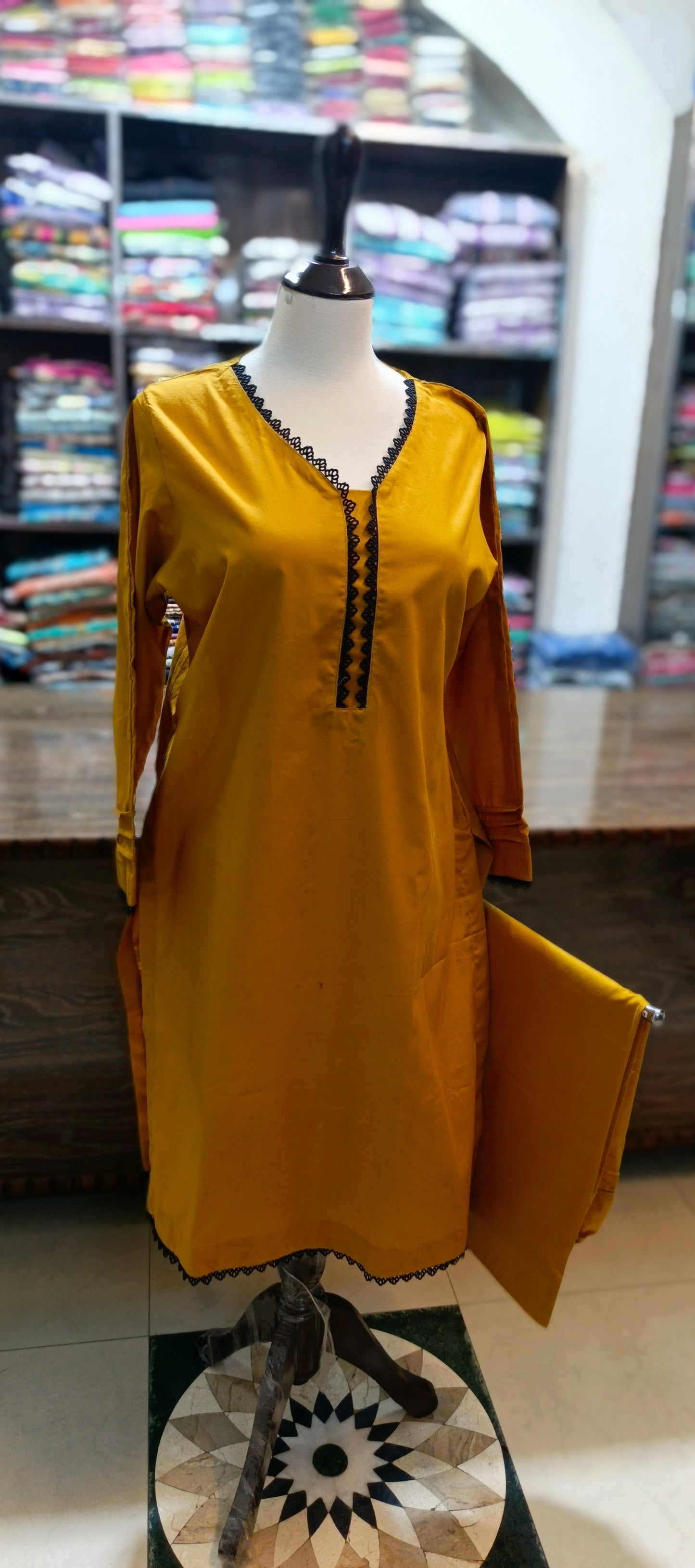 pure cotton solid shalwar kameez