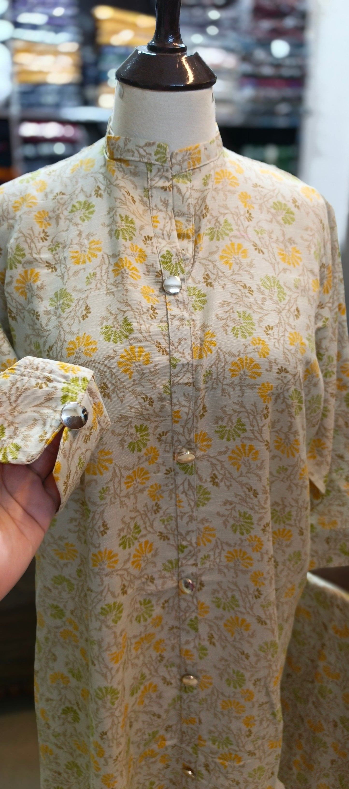 Bin Saeed khaddar stitched A line