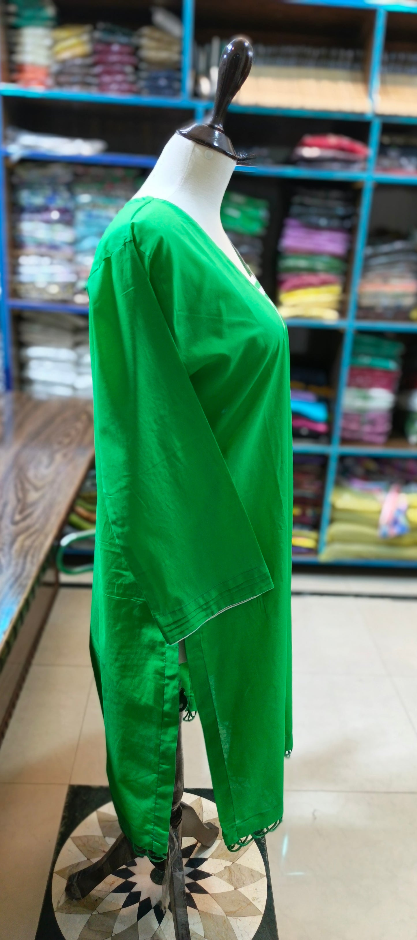 solid pure cotton co ord set