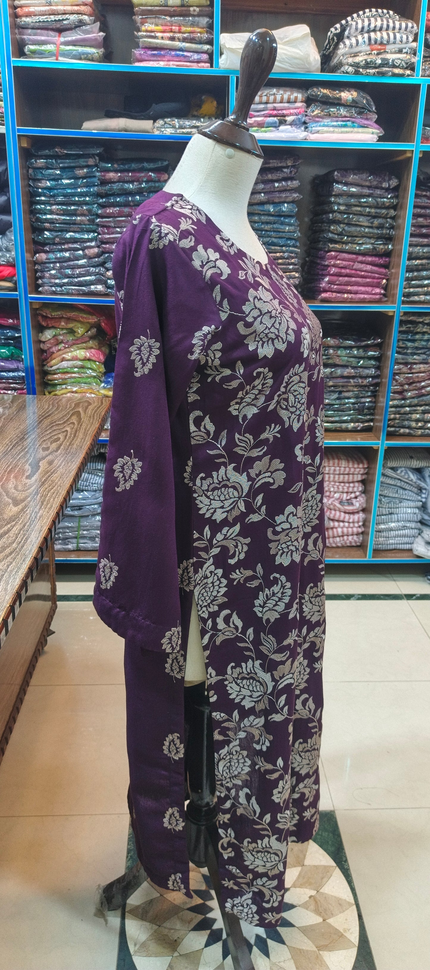 Karandi mid summer embroidered stiched 2pc mrjskn