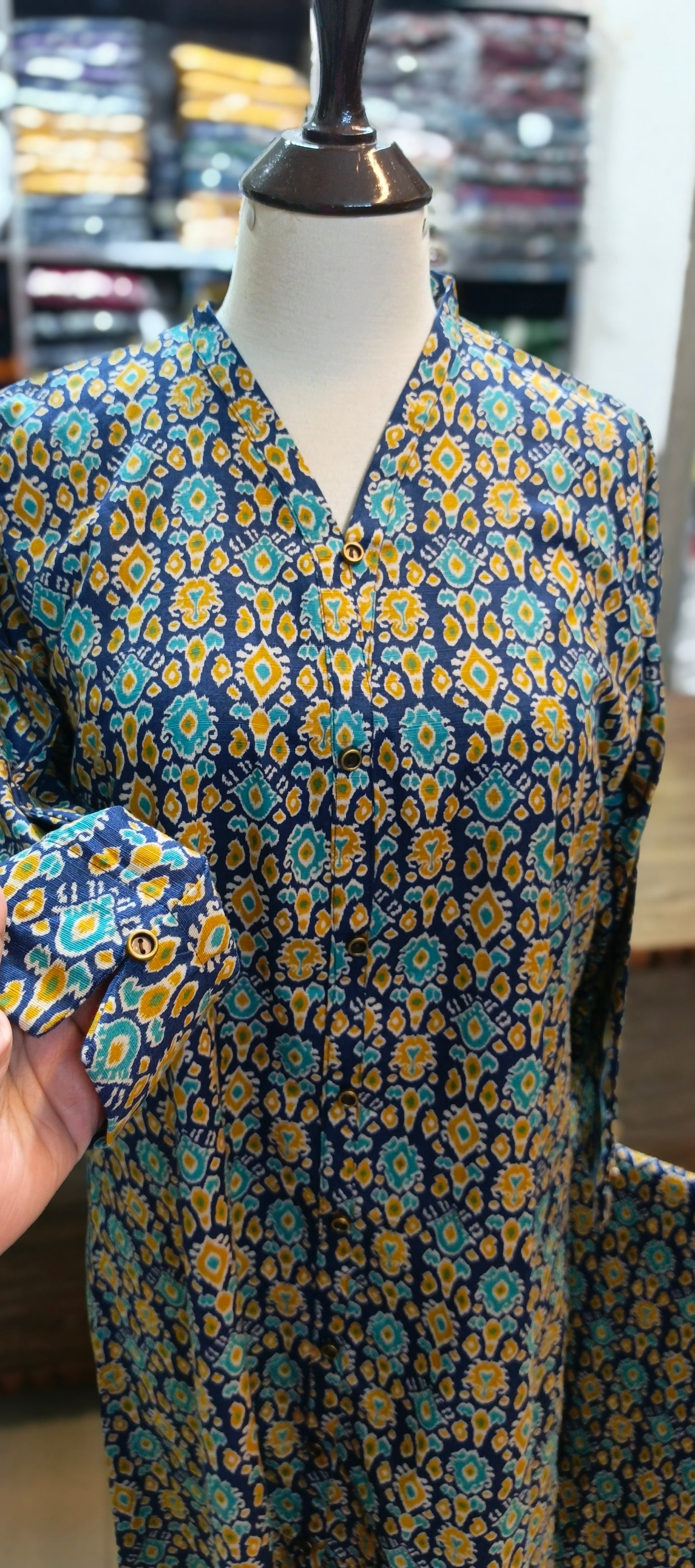 Bin Saeed khaddar stitched A line