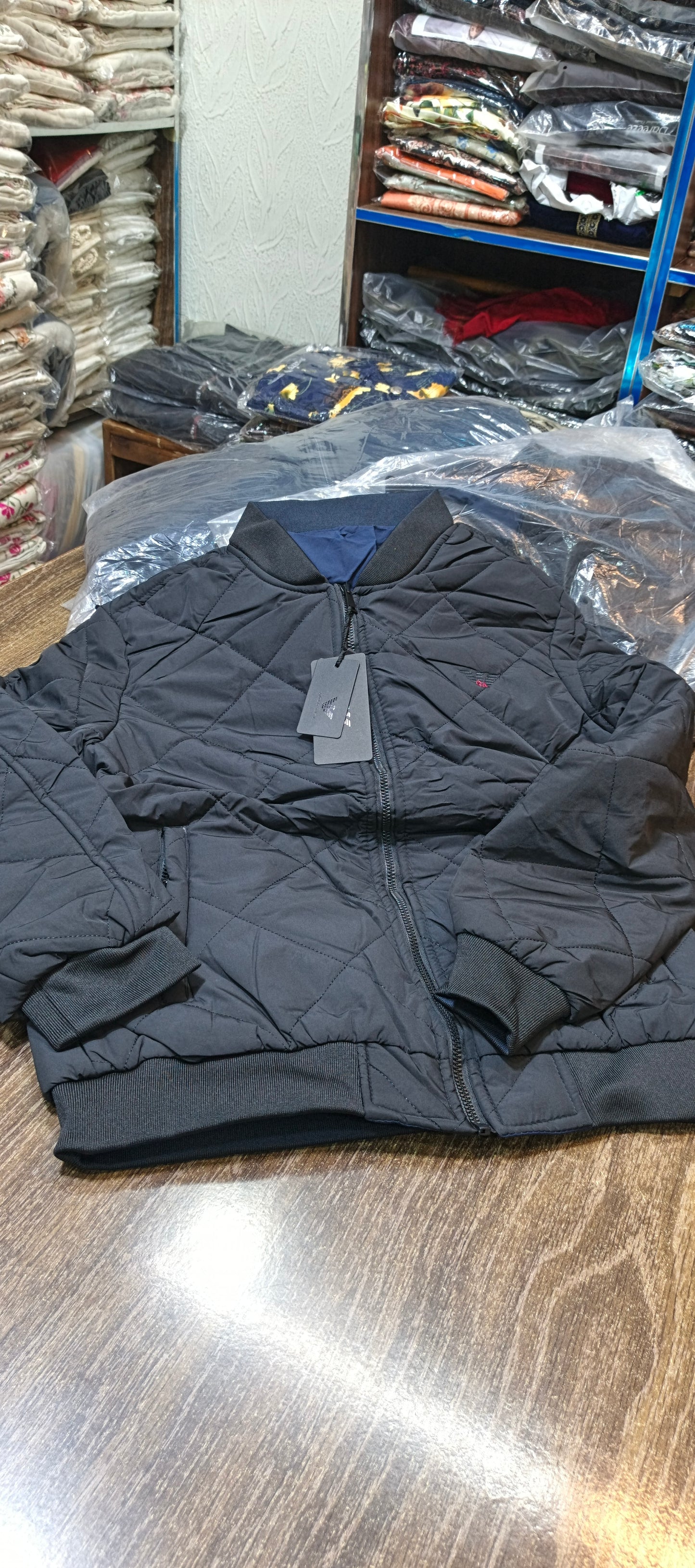 Puffer jacket 2 sided