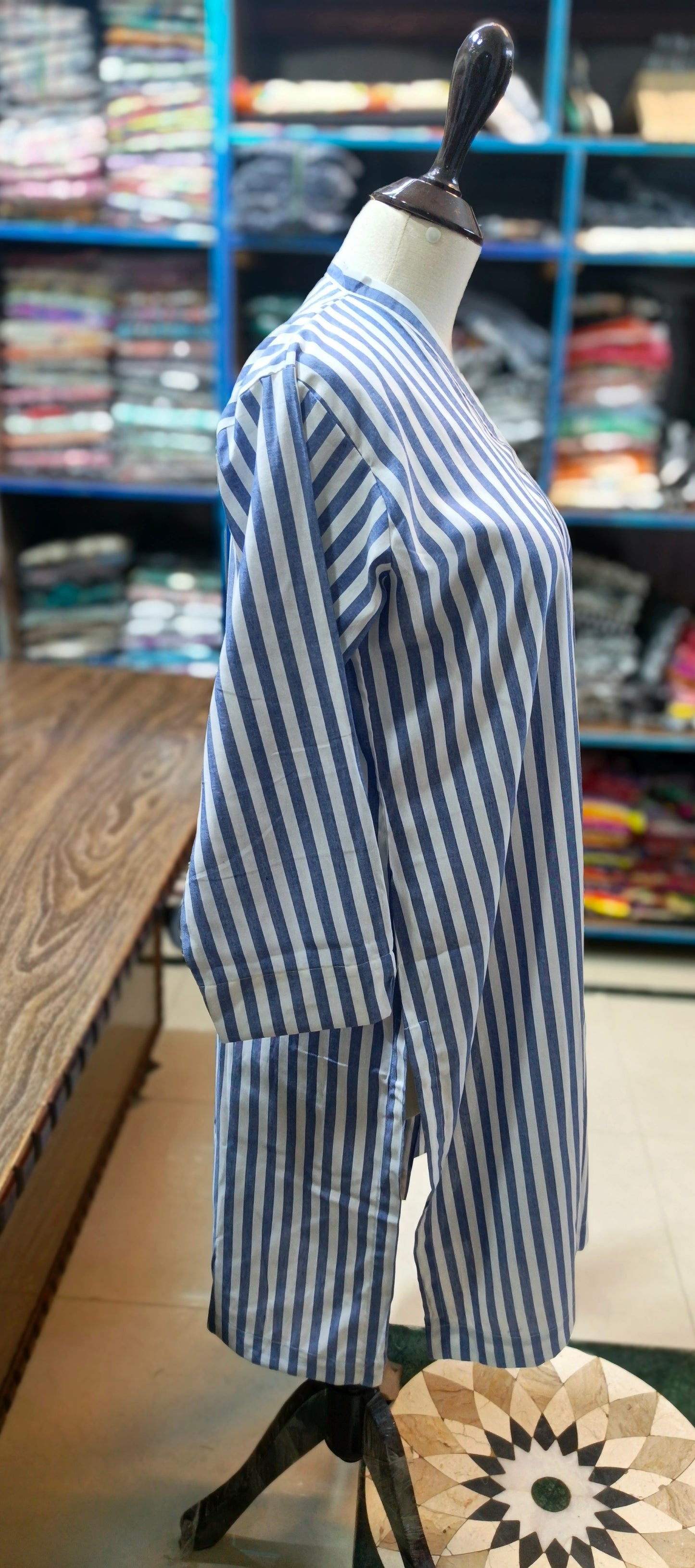 Denim long co ord set