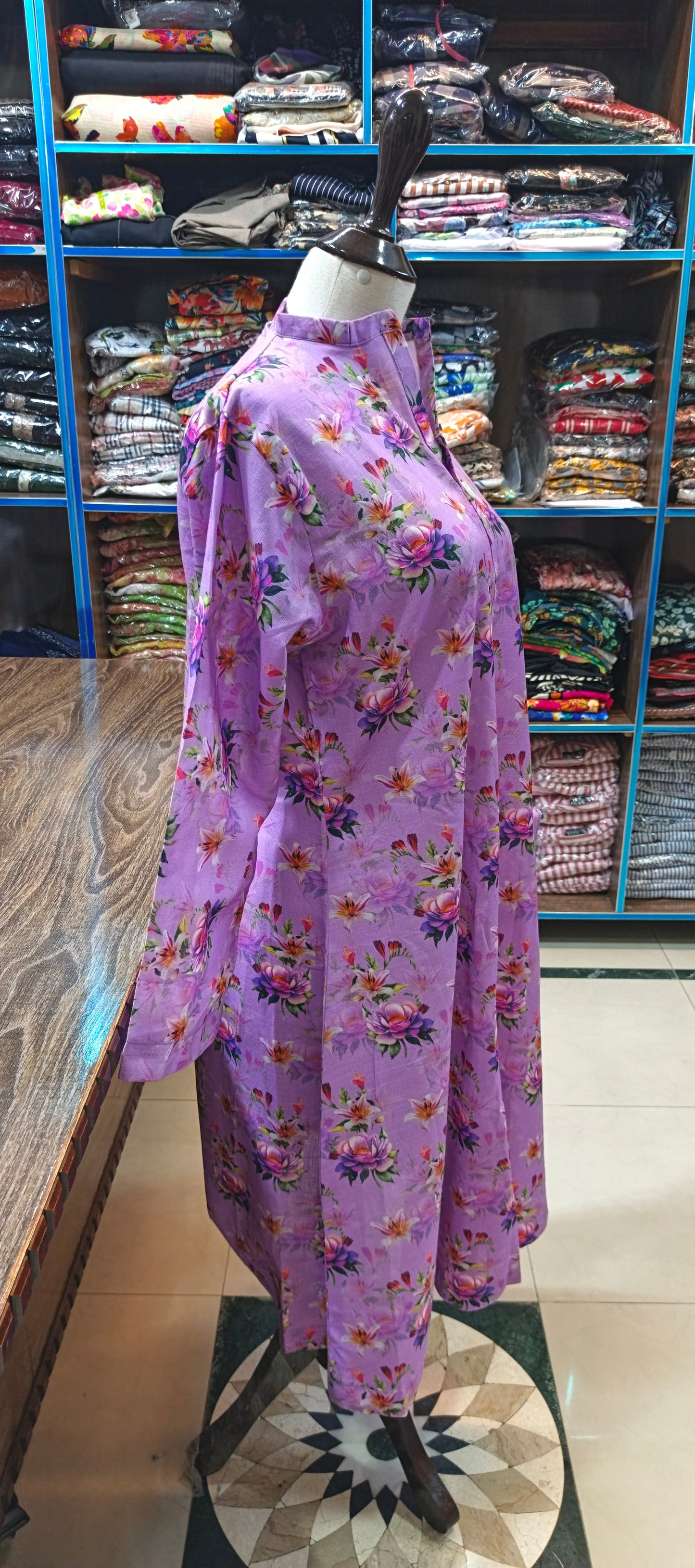 Khaddar A line stiched 2 pc