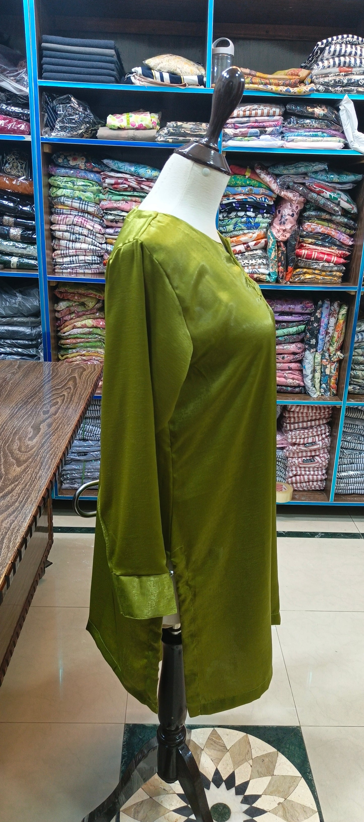 Velvet silk short co ord set