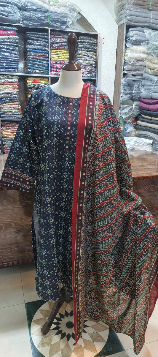 Bin saeed khaddar  3 pc