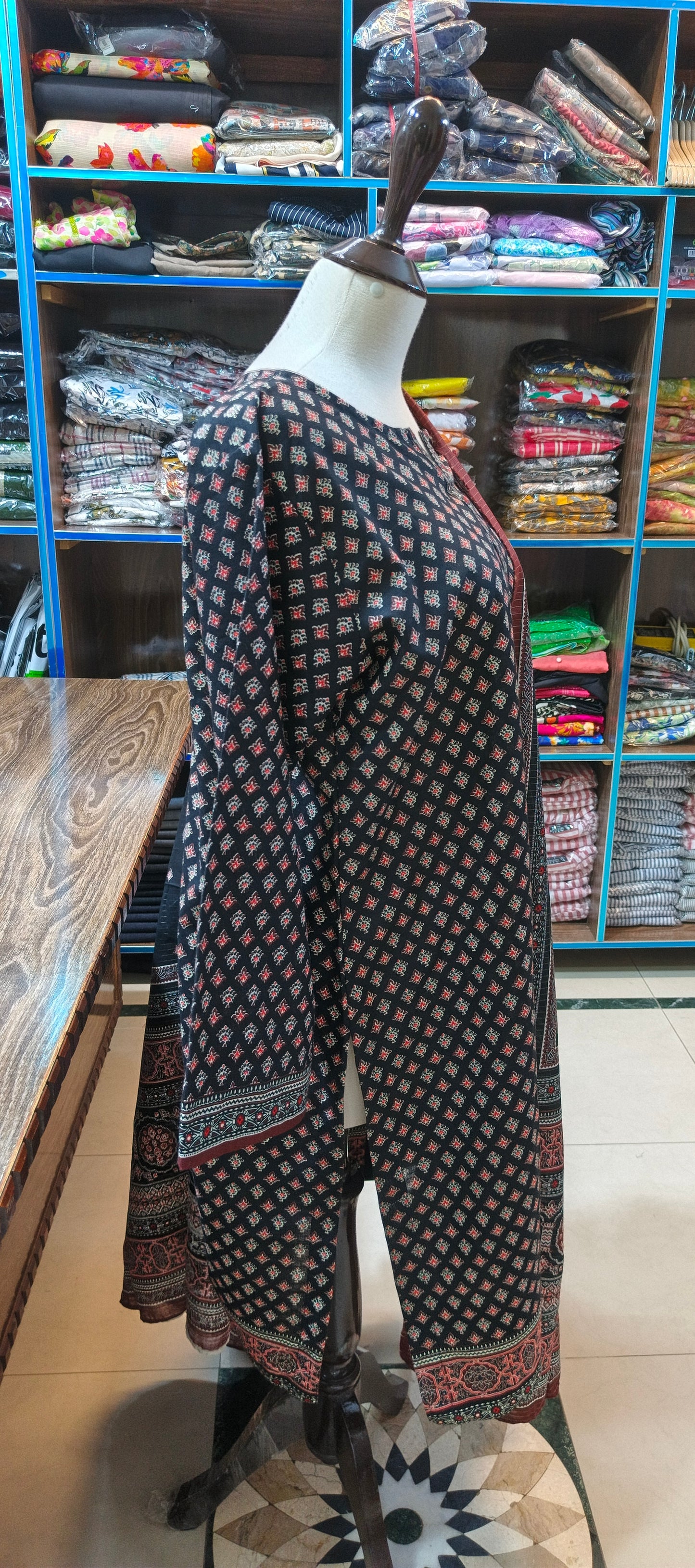 Bin saeed khaddar shalwar kameez 3 pc