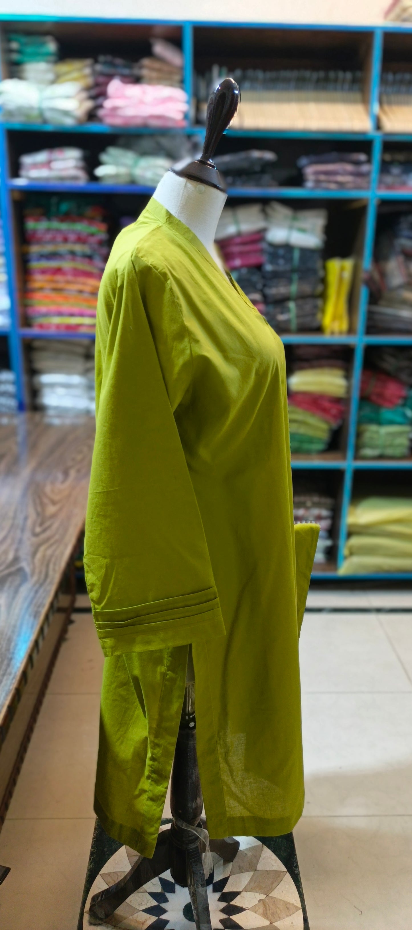 solid pure cotton co ord set