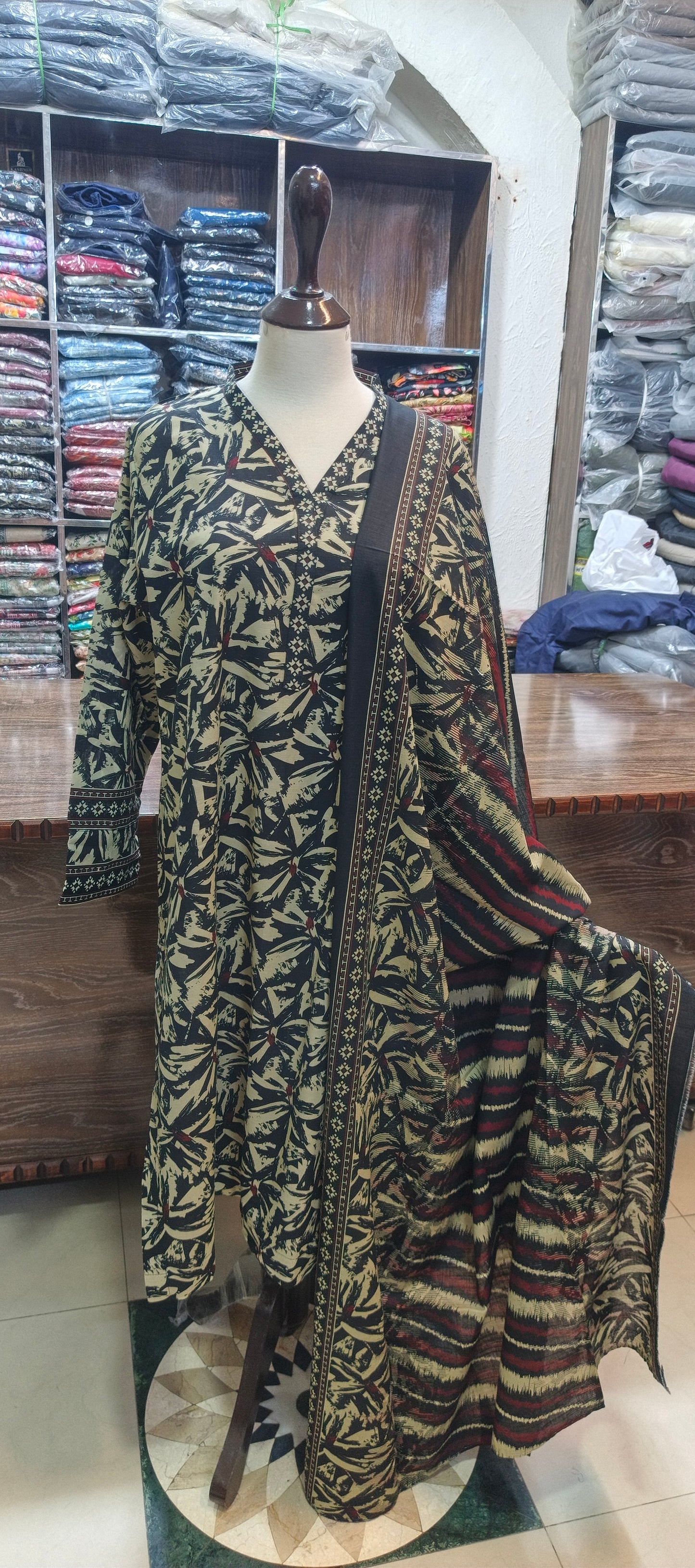 Bin saeed khaddar 3 pc