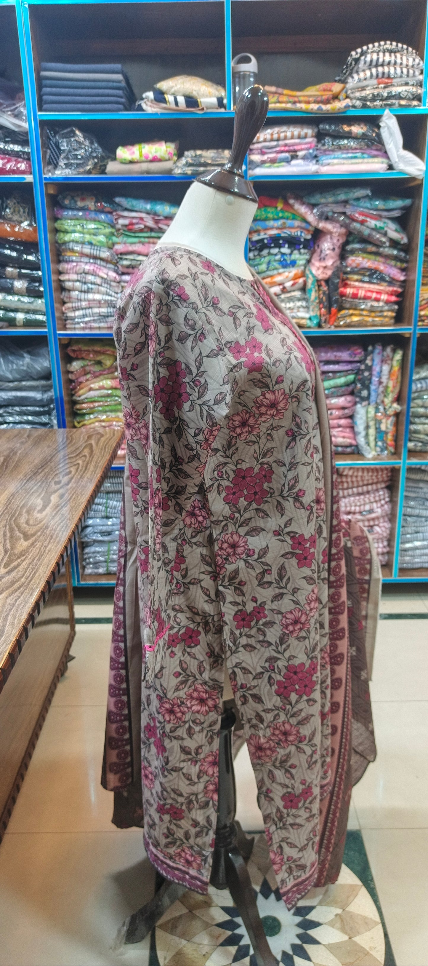 Bin saeed khaddar shalwar kameez 3 pc