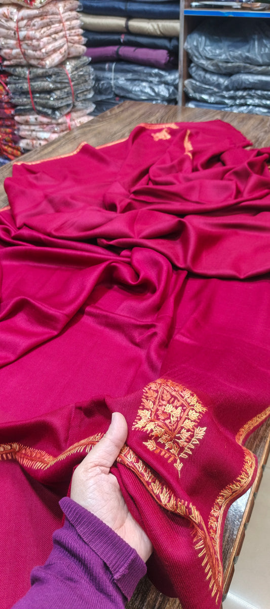 Pashmina woollen embroidered shawls