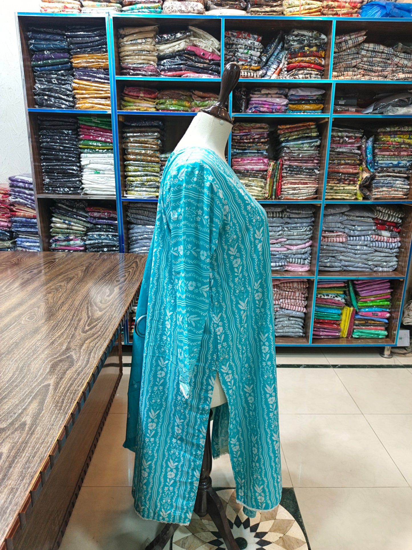 Bin saeed premium lawn stiched shirt trouser 3pc Frcrm