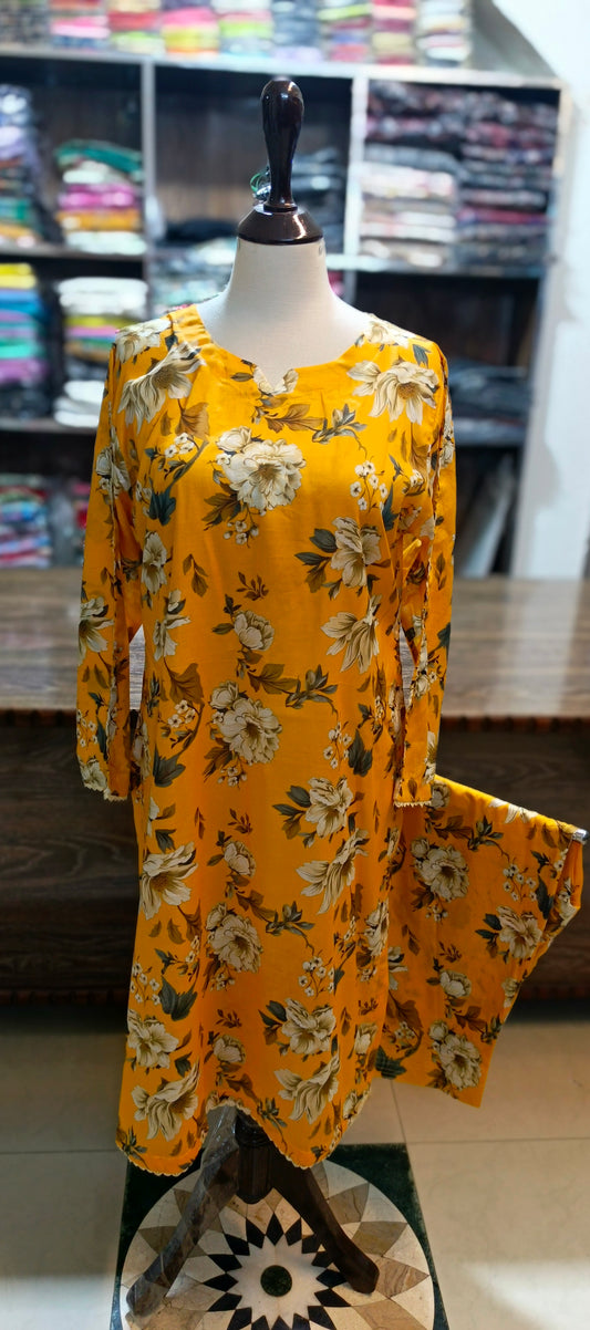 Shalwar kameez pure lawn 2 pc