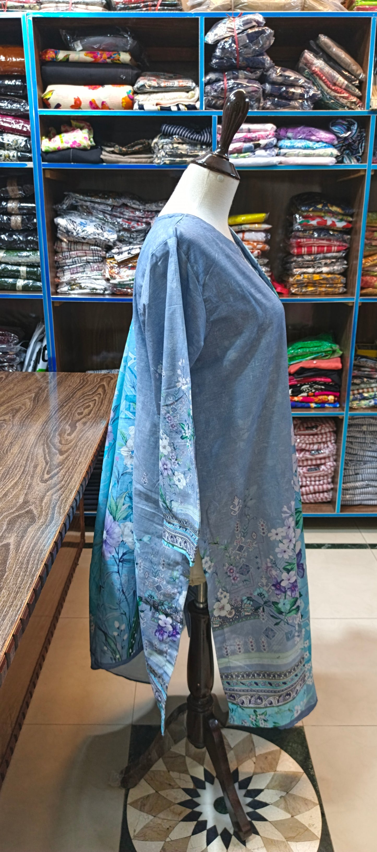 Bin saeed khaddar shalwar kameez 3 pc