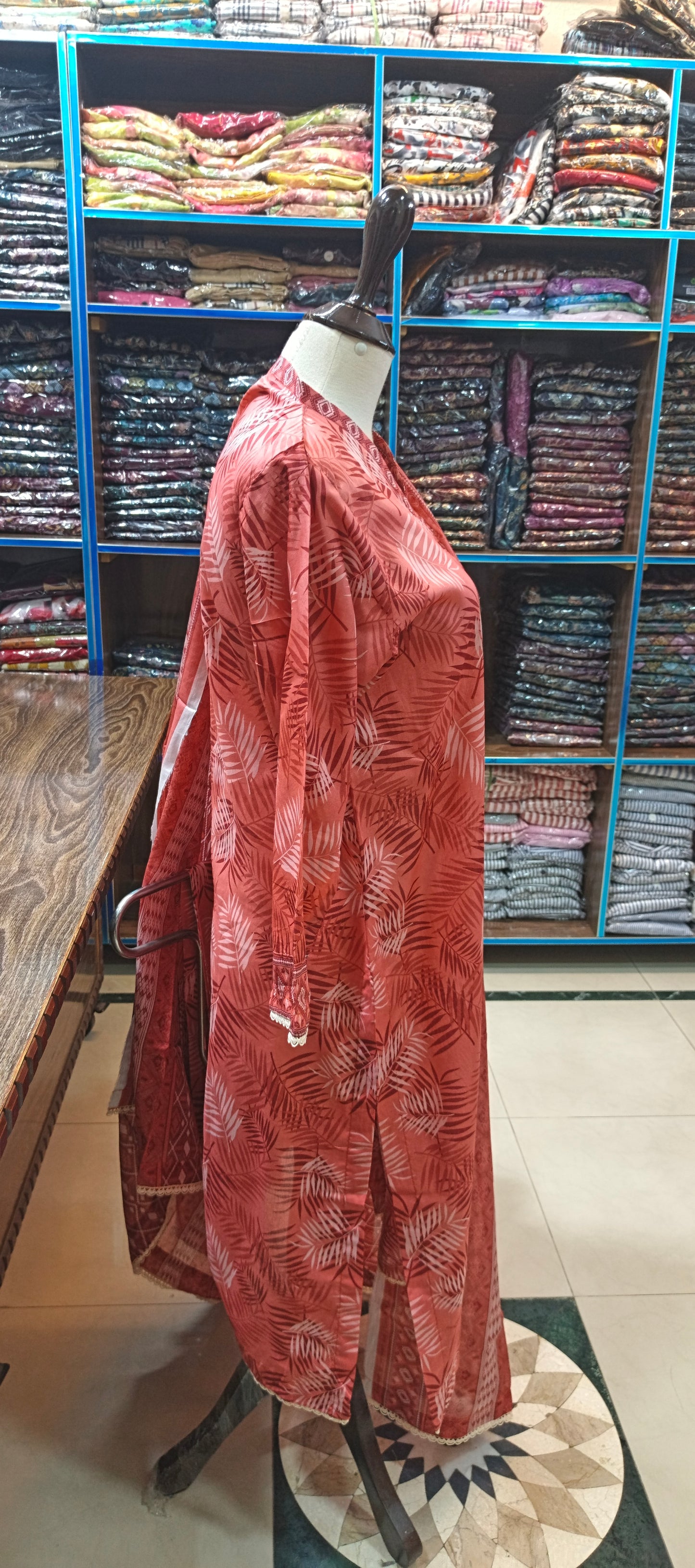 Bin saeed long shirt trouser stiched 3 pc