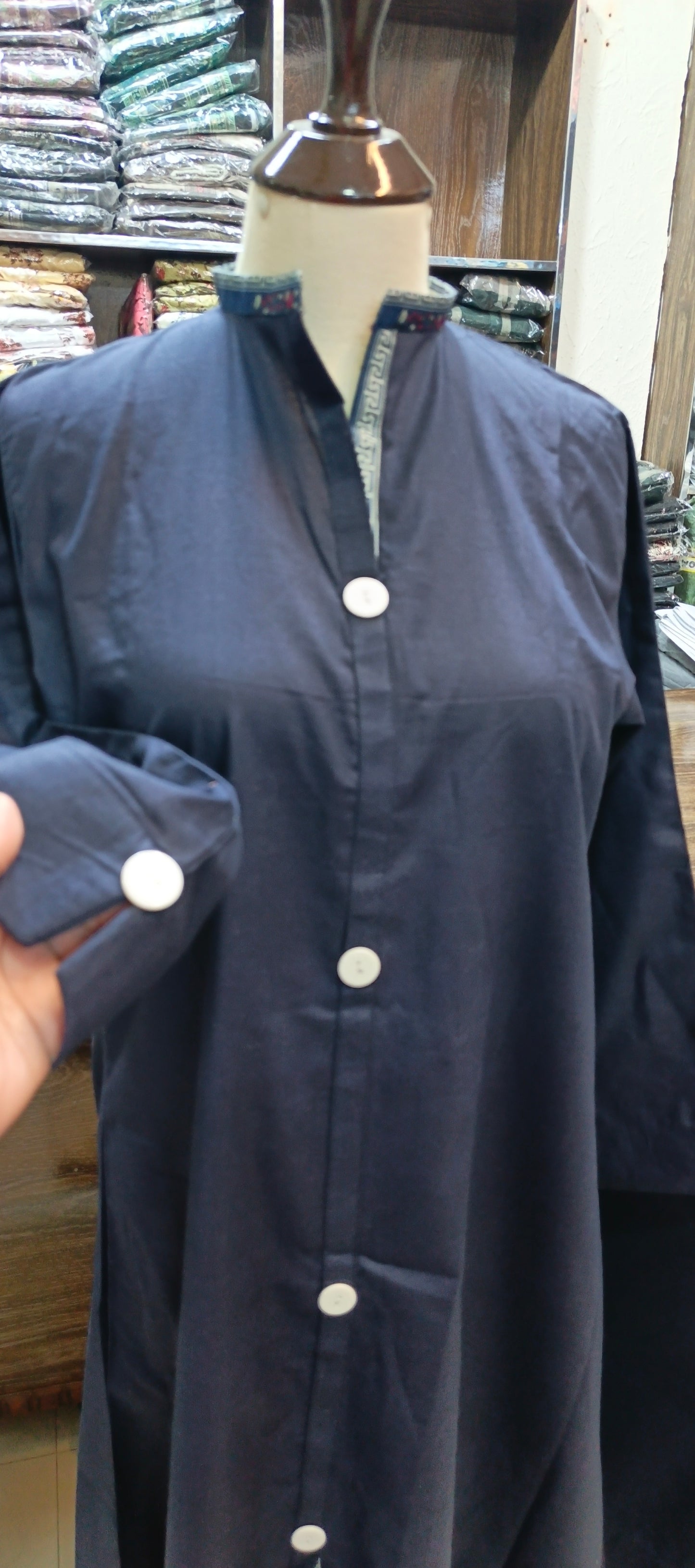 Bin saeed khaddar stiched A line