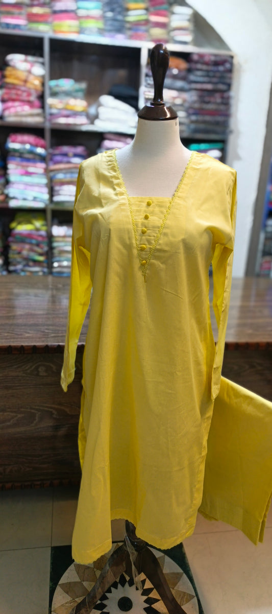 solid pure cotton shalwar kameez